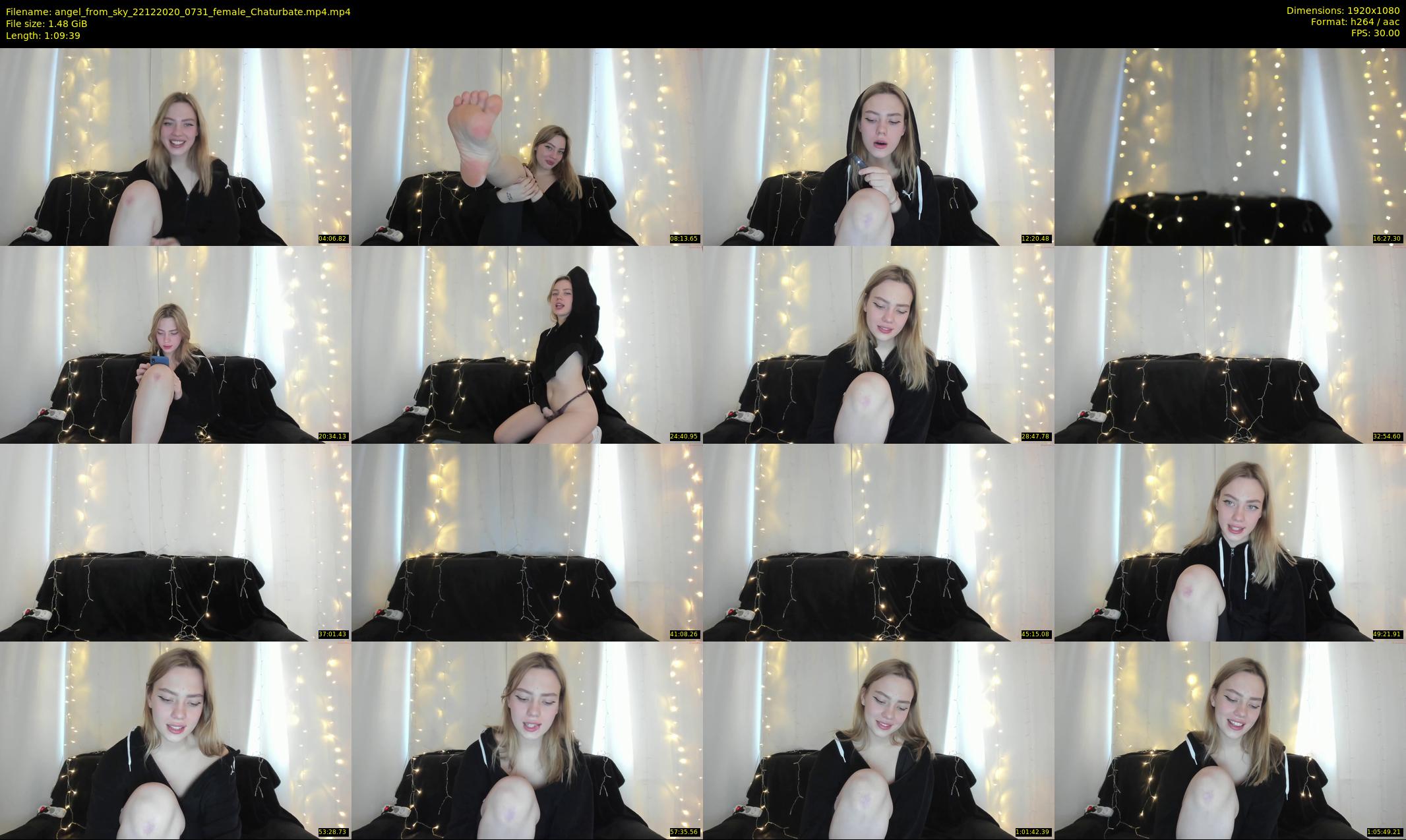 angel_from_sky — 70 minute Chaturbate female cam show recording, 1080p, Dec 22, 2020