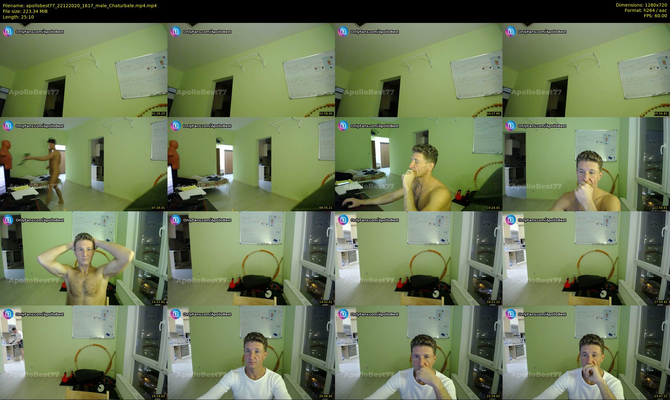 apollobest77 — 26 minute Chaturbate male cam show recording, 720p, Dec 22, 2020