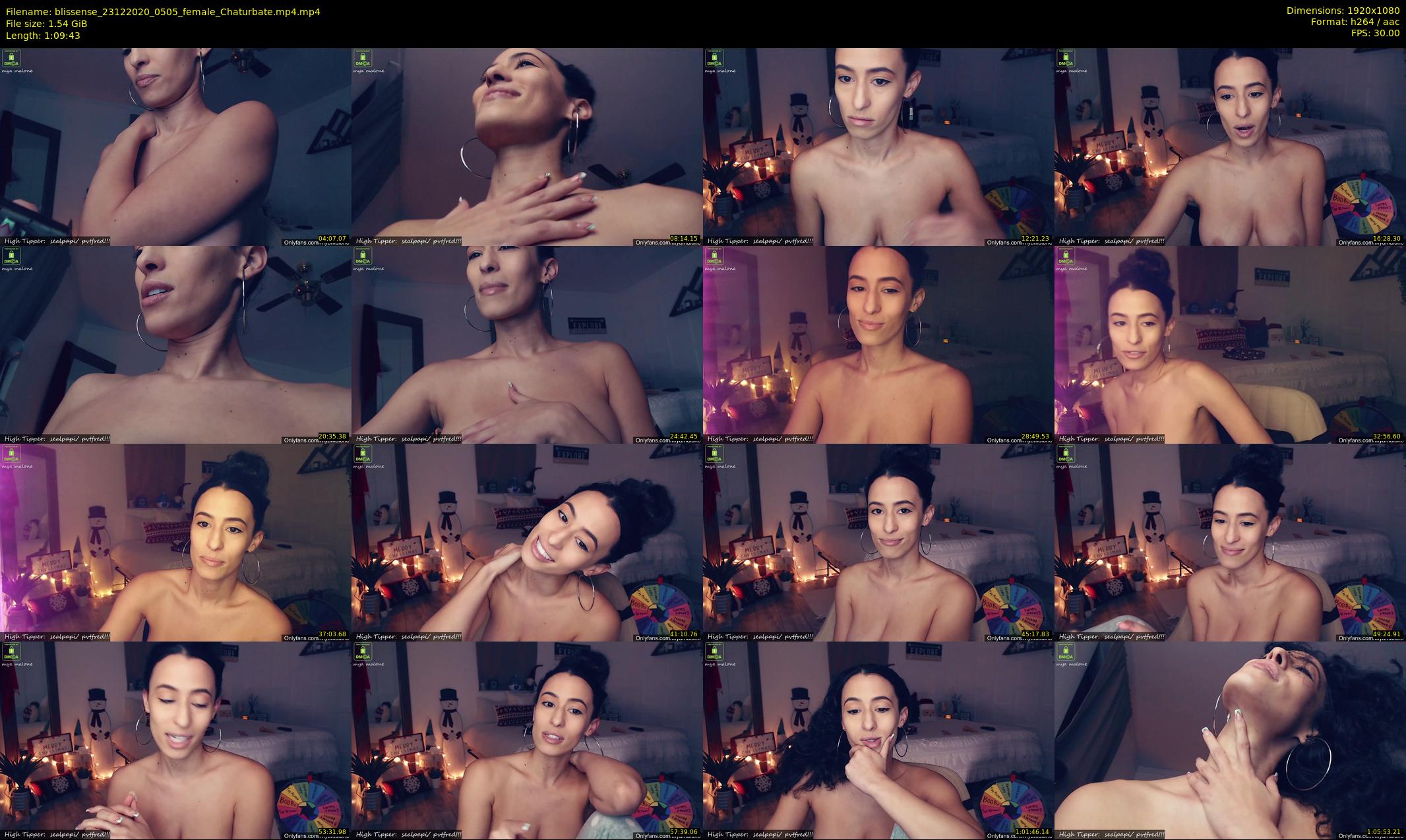 blissense — 70 minute Chaturbate female cam show recording, 1080p, Dec 23, 2020