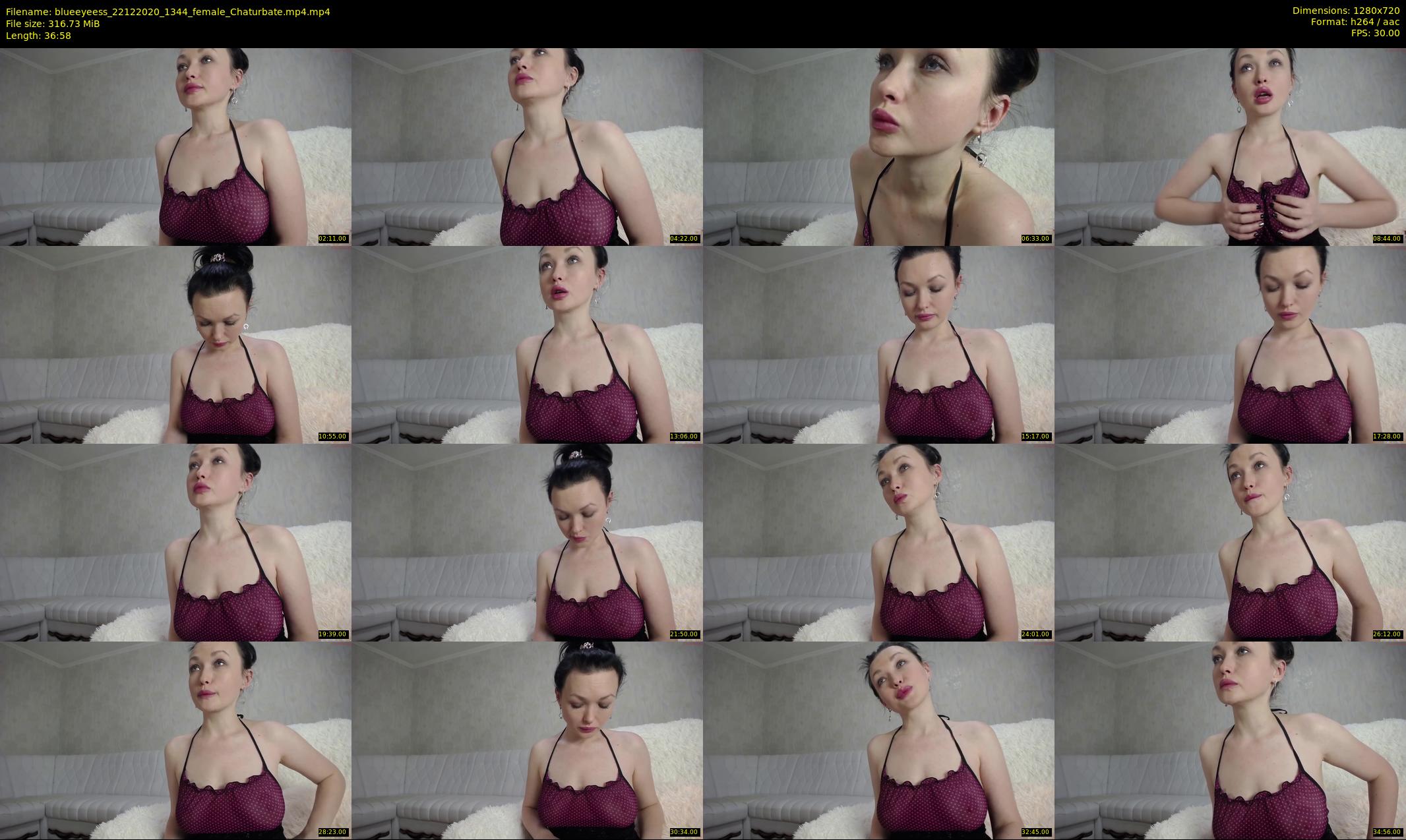 blueeyeess — 37 minute Chaturbate female cam show recording, 720p, Dec 22, 2020
