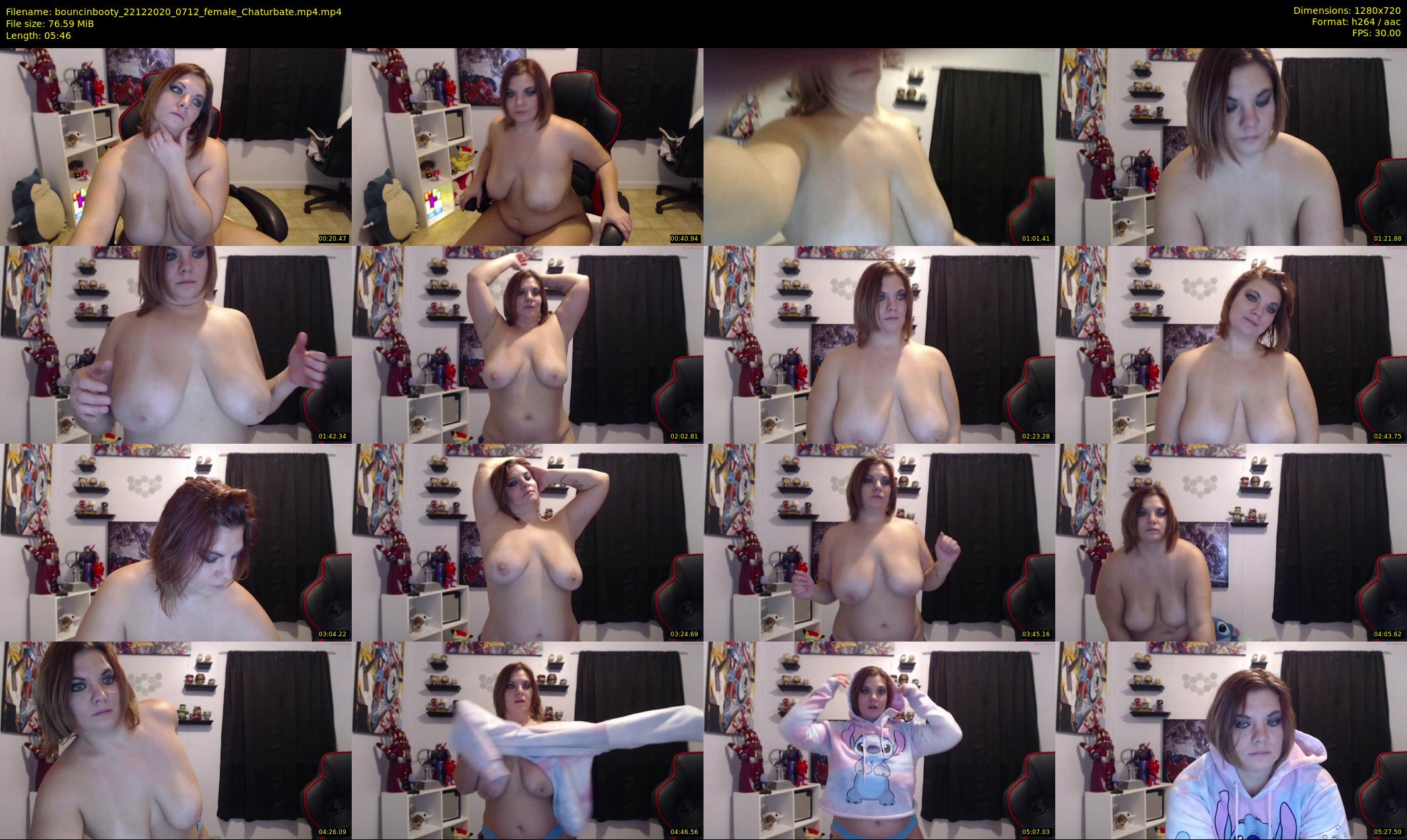 bouncinbooty — 6 minute Chaturbate female cam show recording, 720p, Dec 22, 2020