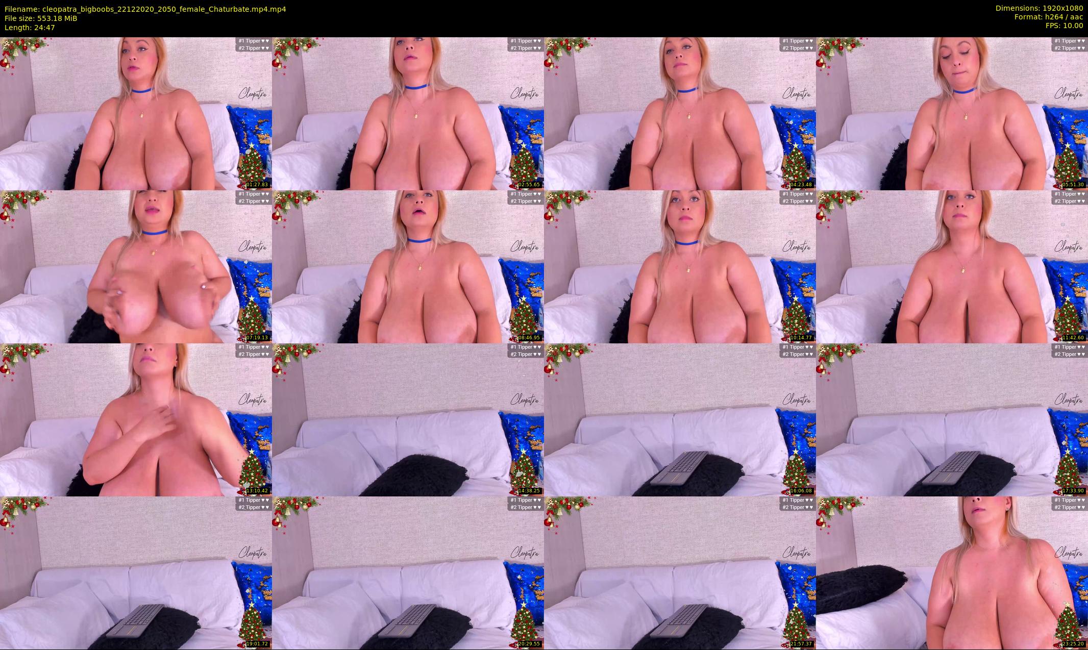 cleopatra_bigboobs — 25 minute Chaturbate female cam show recording, 1080p, Dec 22, 2020
