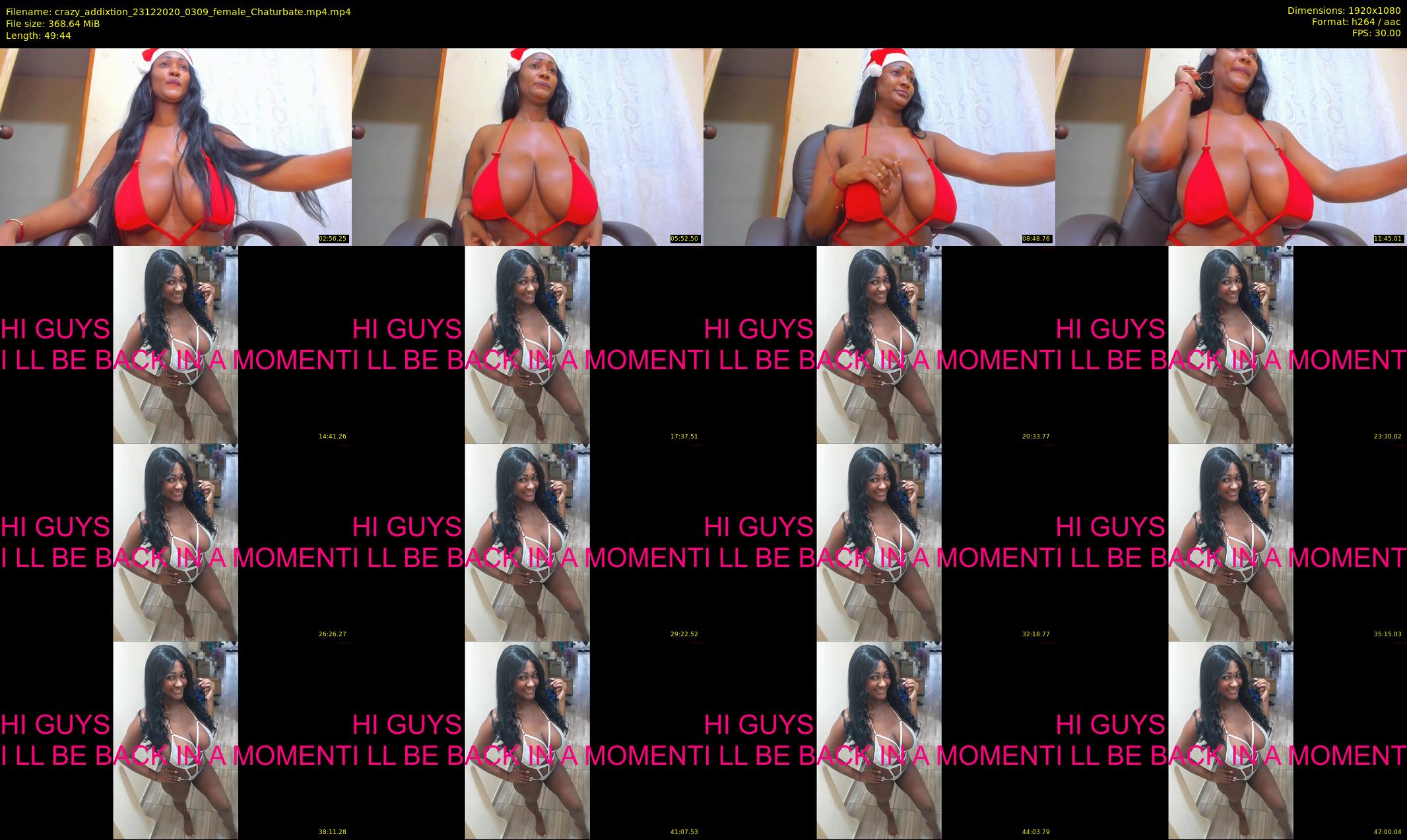crazy_addixtion — 50 minute Chaturbate female cam show recording, 1080p, Dec 23, 2020