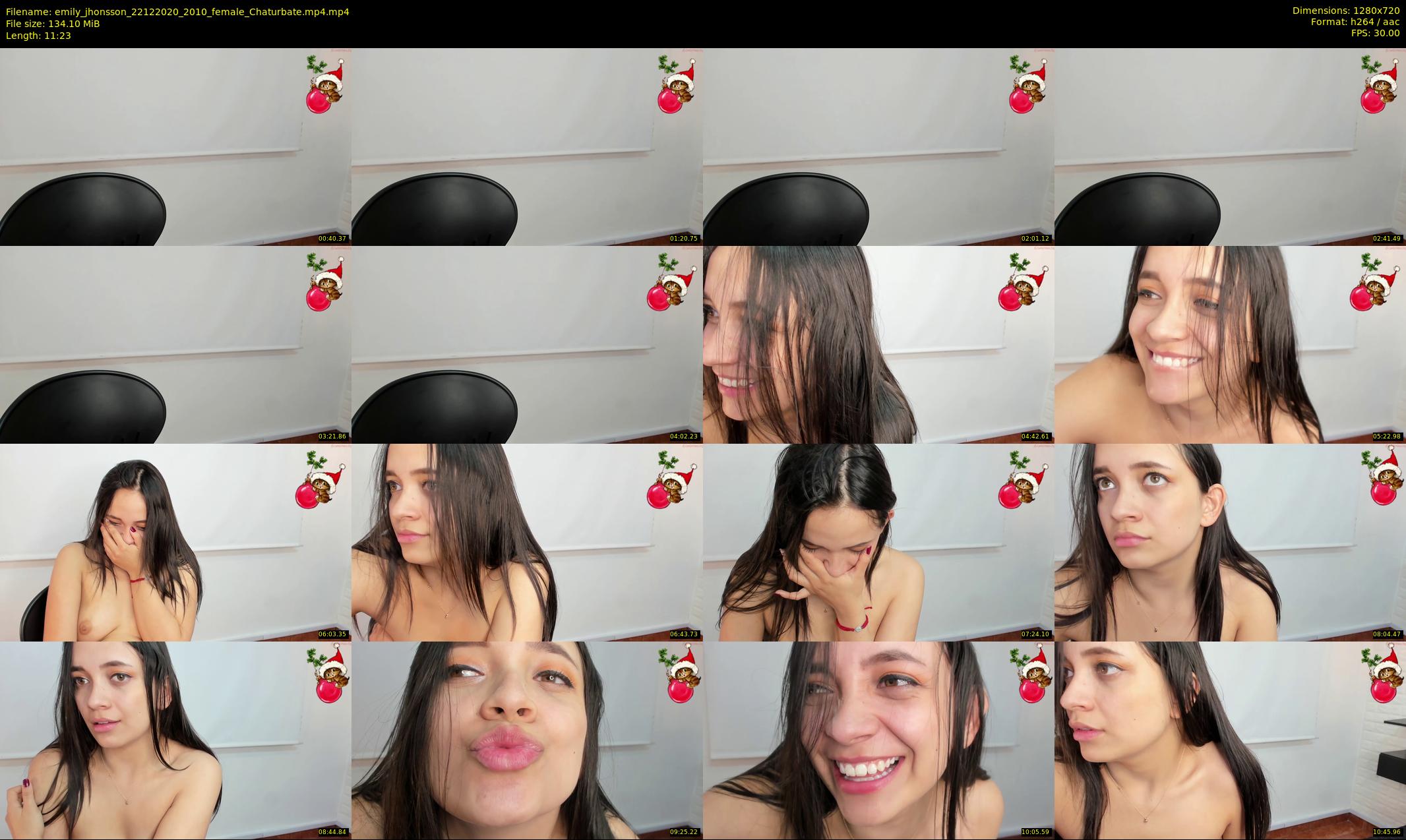 emily_jhonsson — 12 minute Chaturbate female cam show recording, 720p, Dec 22, 2020