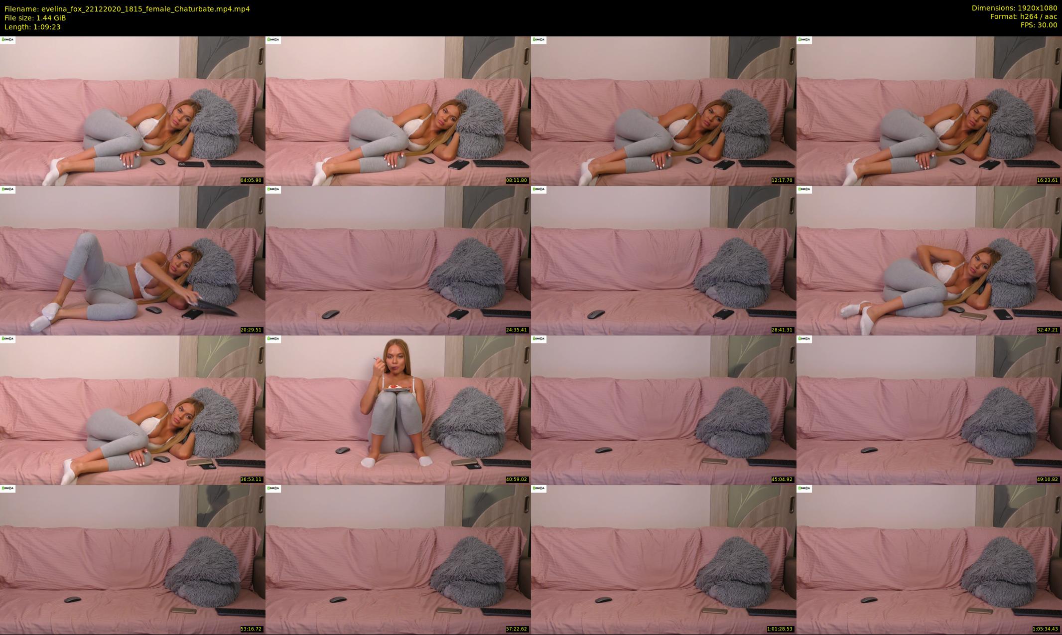 evelina_fox — 70 minute Chaturbate female cam show recording, 1080p, Dec 22, 2020