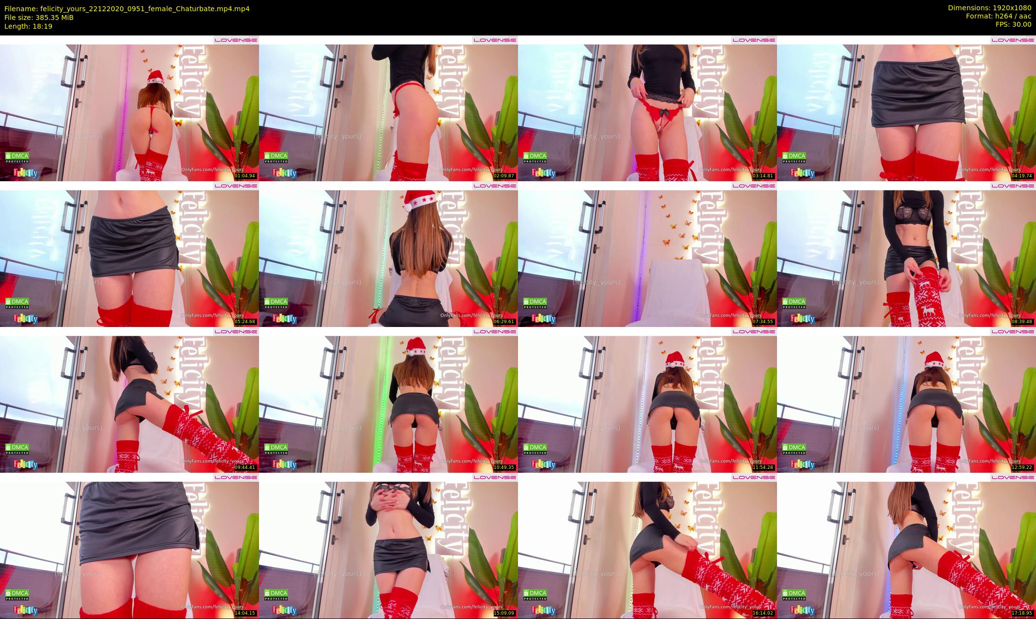 felicity_yours — 19 minute Chaturbate female cam show recording, 1080p, Dec 22, 2020