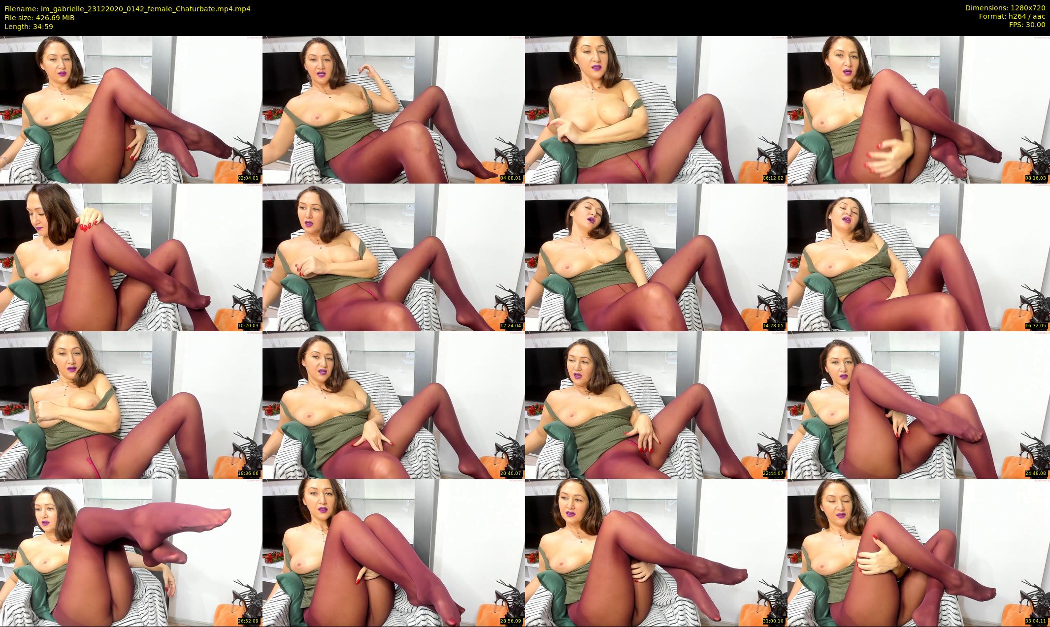 im_gabrielle — 35 minute Chaturbate female cam show recording, 720p, Dec 23, 2020