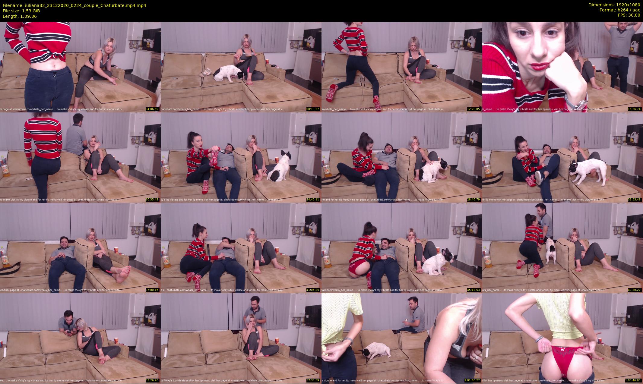 iuliana32 — 70 minute Chaturbate couple cam show recording, 1080p, Dec 23, 2020
