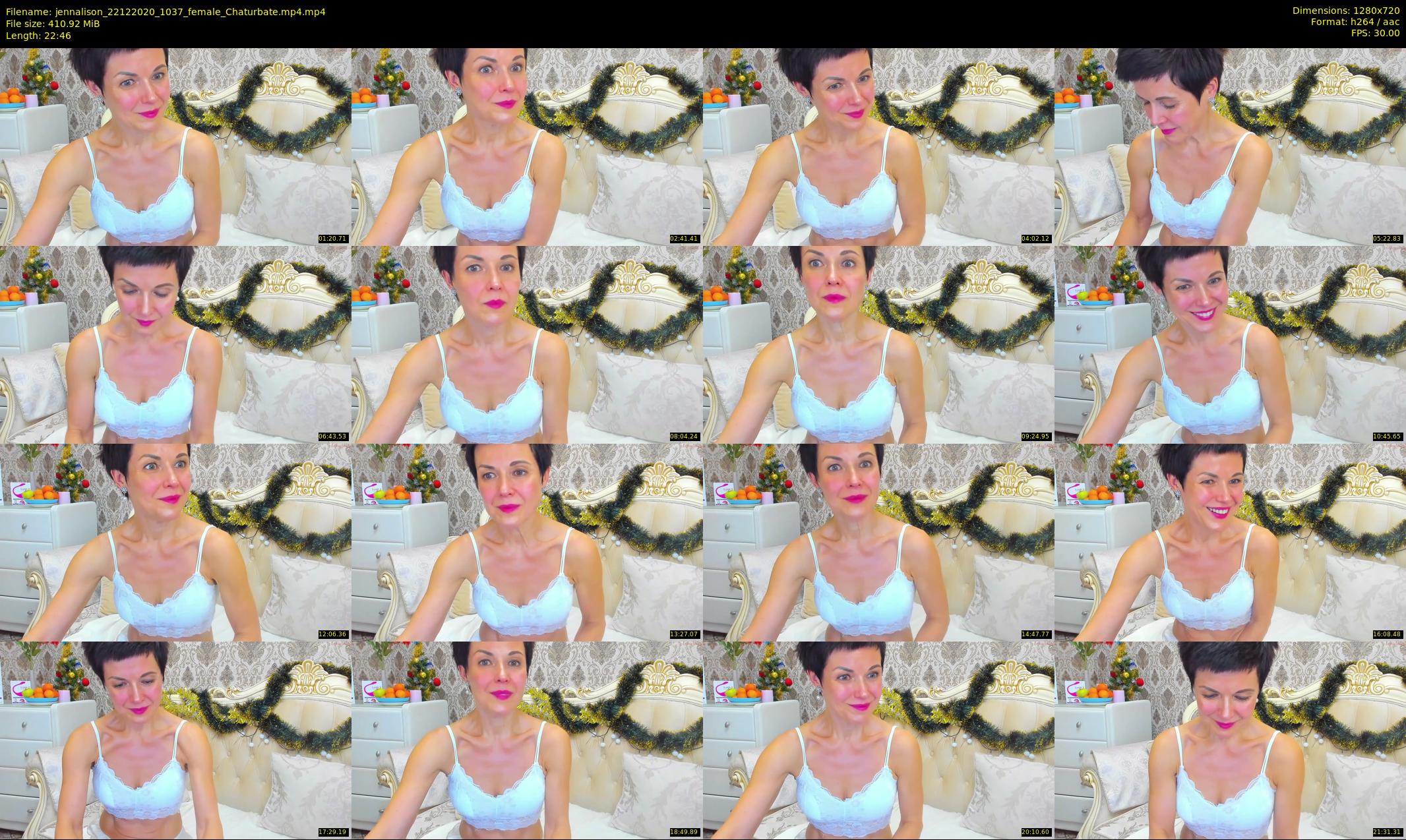 jennalison — 23 minute Chaturbate female cam show recording, 720p, Dec 22, 2020