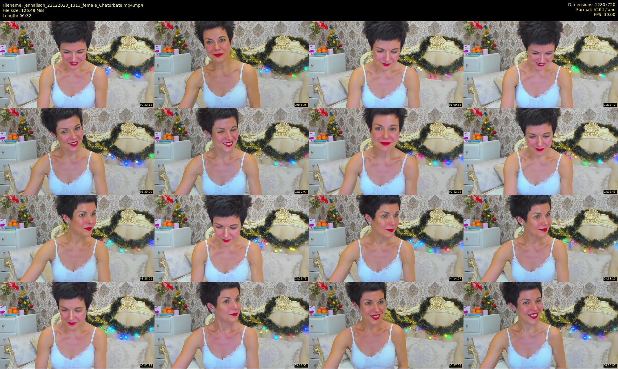 jennalison — 7 minute Chaturbate female cam show recording, 720p, Dec 22, 2020