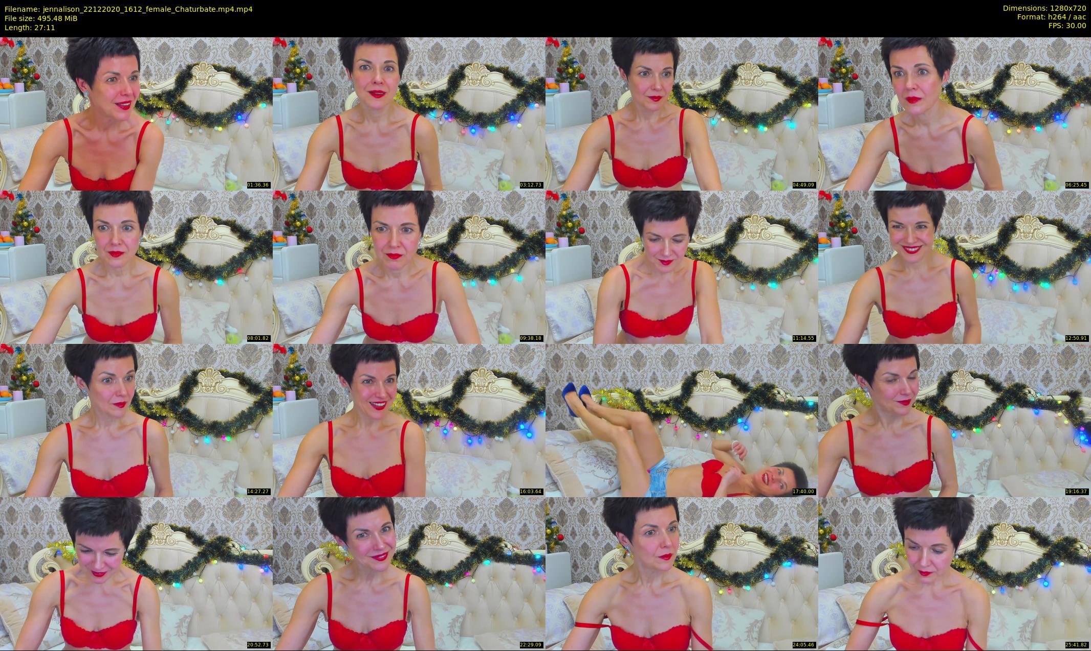 jennalison — 28 minute Chaturbate female cam show recording, 720p, Dec 22, 2020