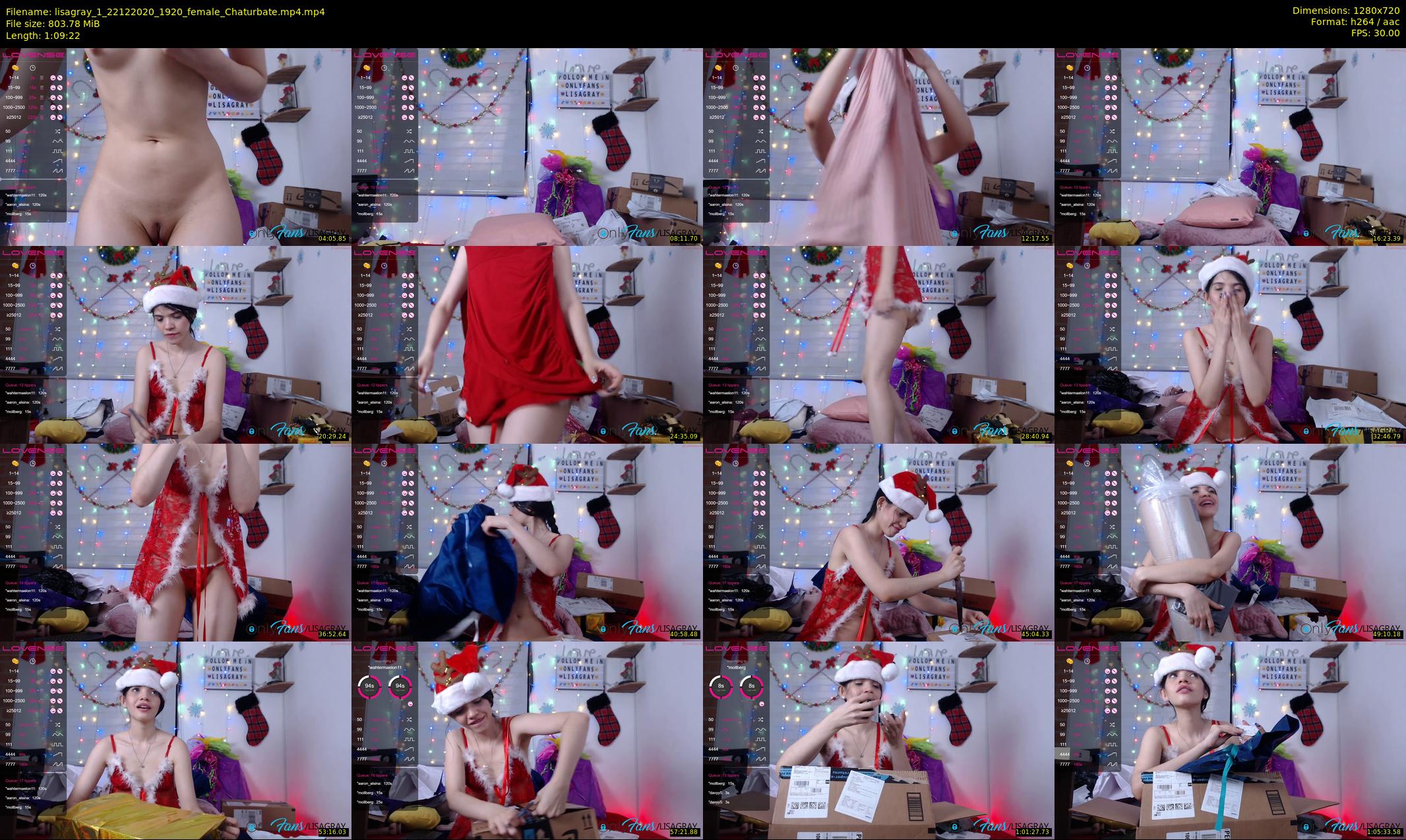 lisagray_1 — 70 minute Chaturbate female cam show recording, 720p, Dec 22, 2020