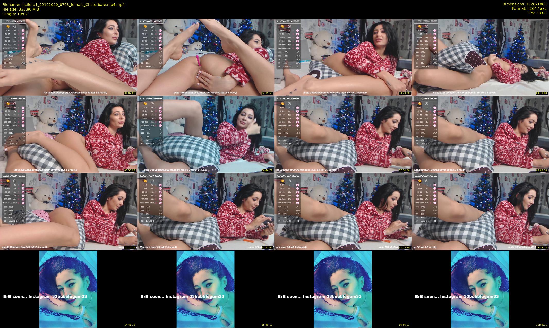 lucifera1 — 20 minute Chaturbate female cam show recording, 1080p, Dec 22, 2020