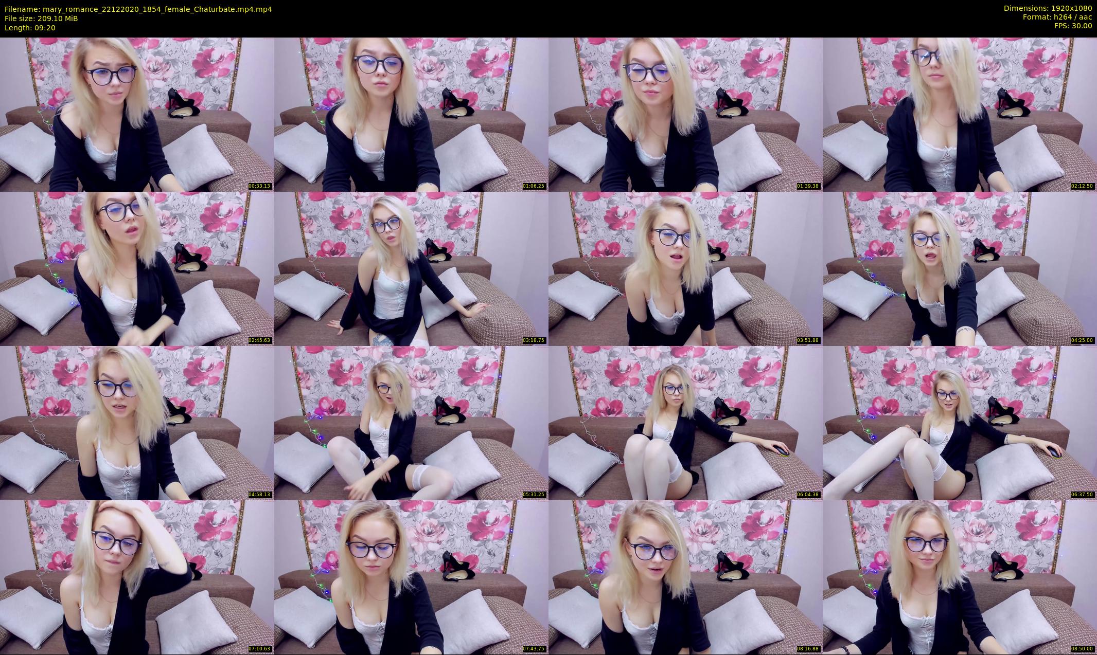 mary_romance — 10 minute Chaturbate female cam show recording, 1080p, Dec 22, 2020