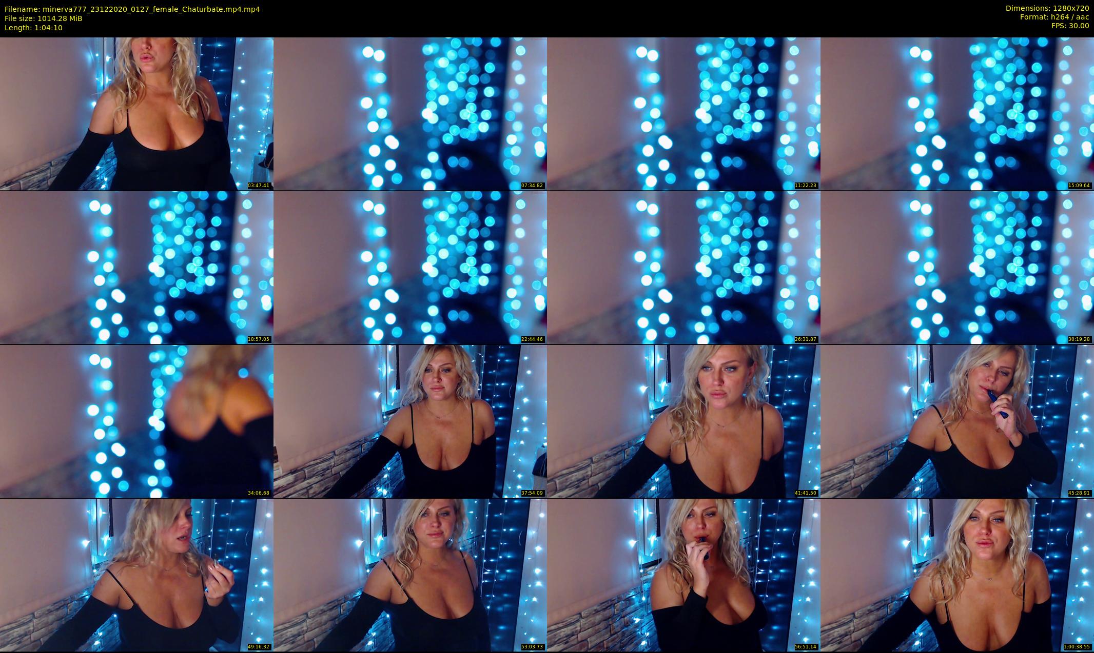minerva777 — 65 minute Chaturbate female cam show recording, 720p, Dec 23, 2020