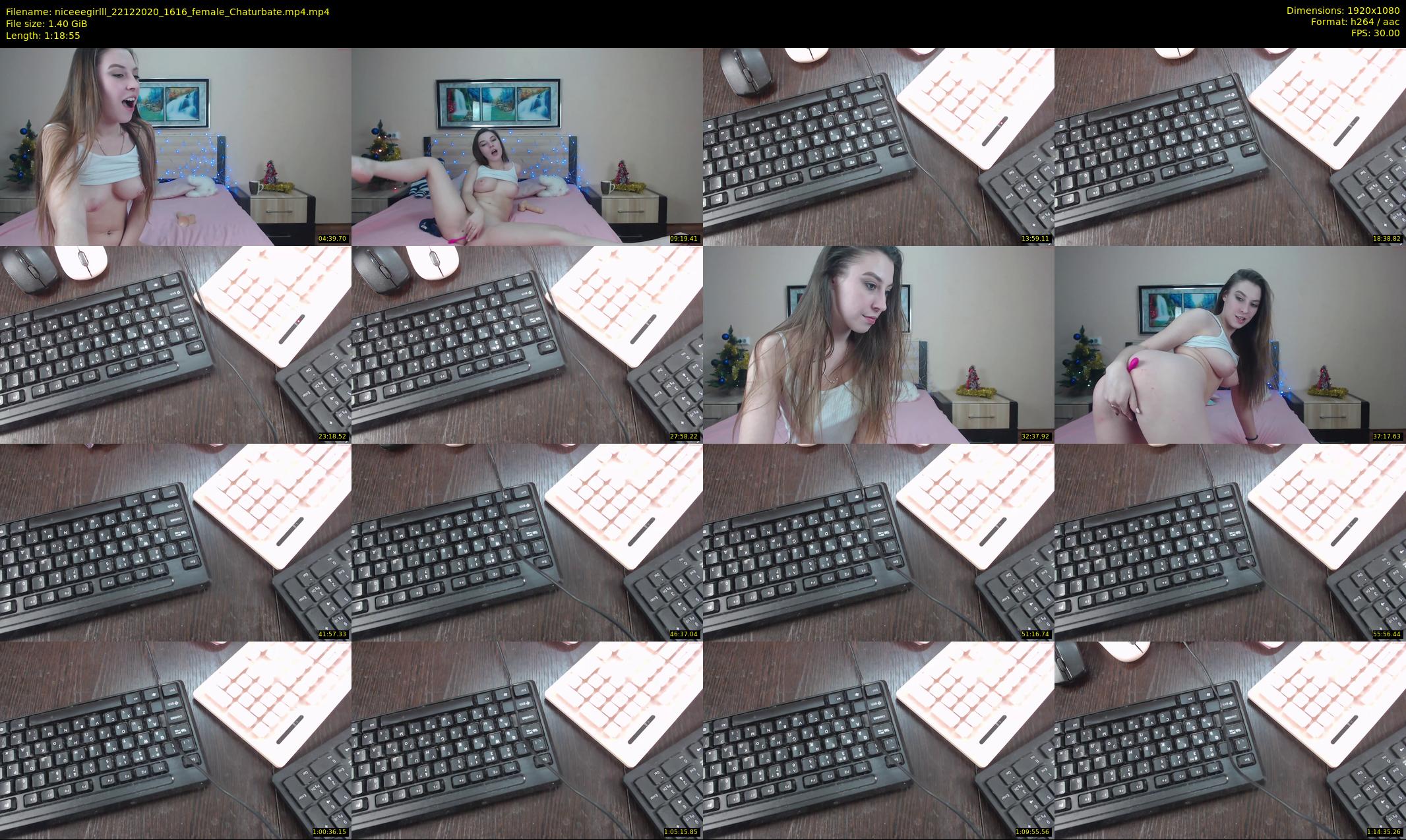 niceeegirlll — 79 minute Chaturbate couple cam show recording, 1080p, Dec 22, 2020