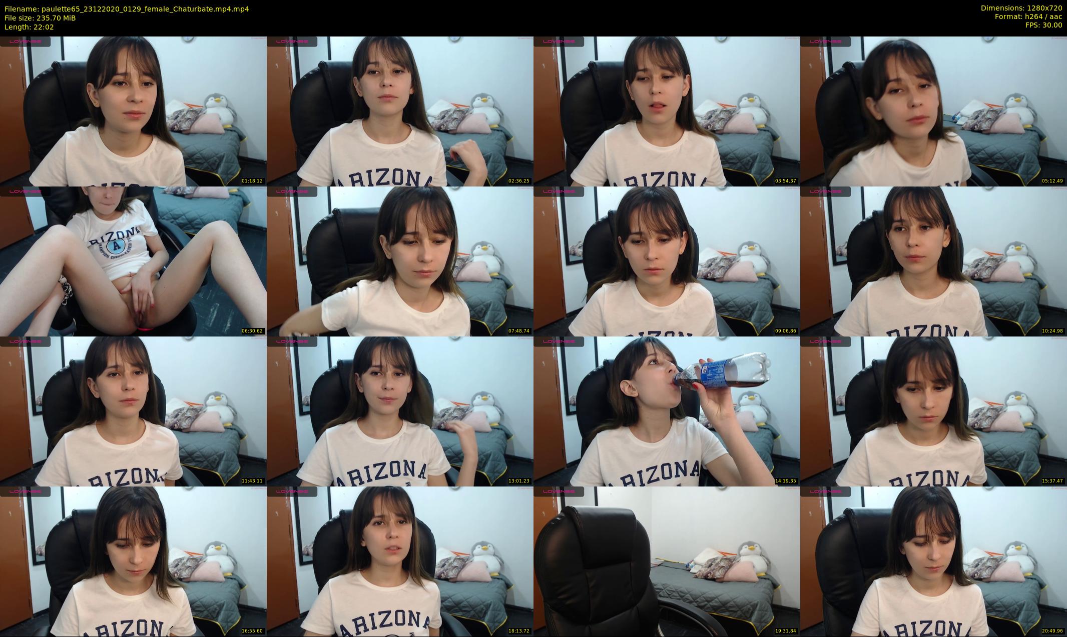paulette65 — 23 minute Chaturbate female cam show recording, 720p, Dec 23, 2020