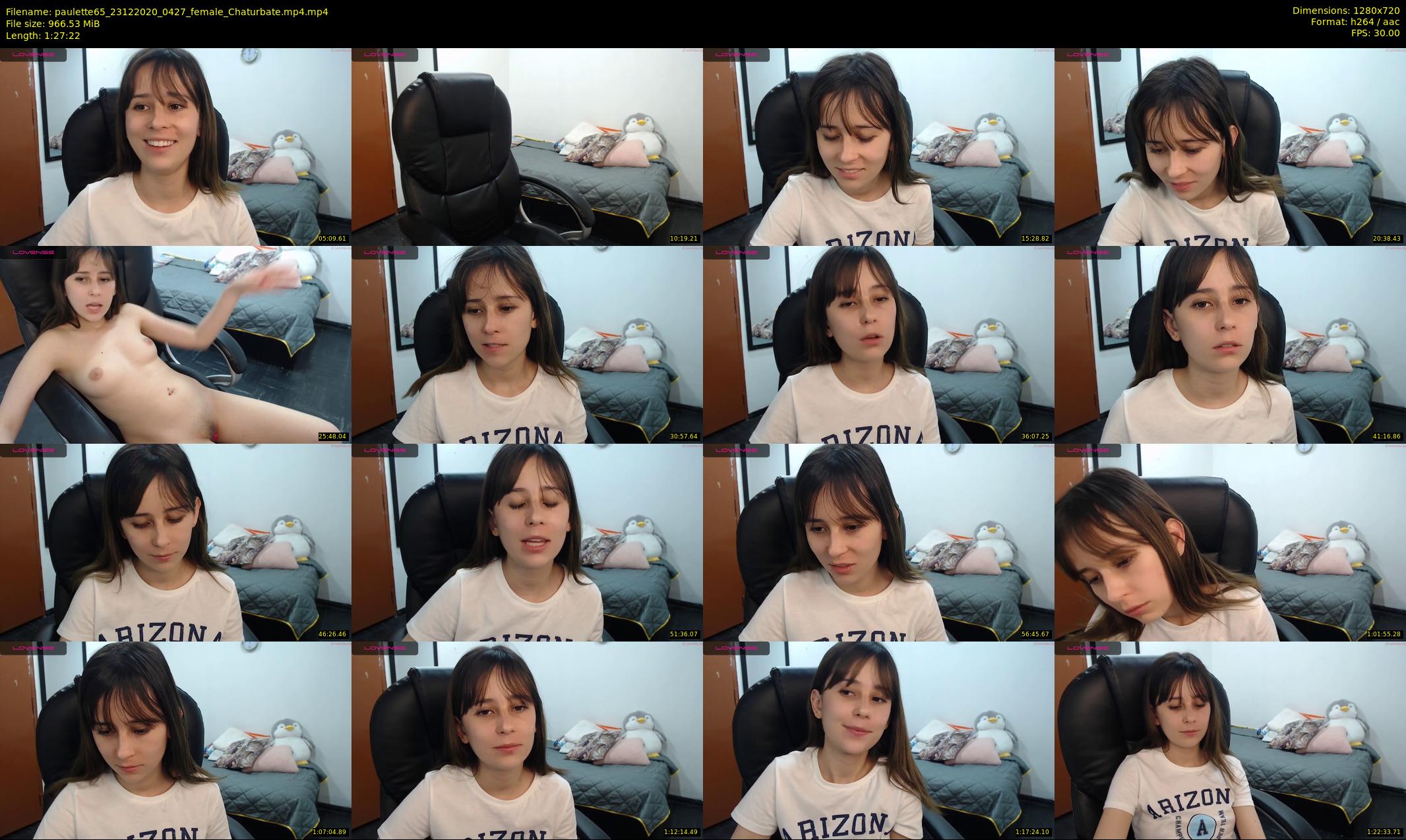 paulette65 — 88 minute Chaturbate female cam show recording, 720p, Dec 23, 2020