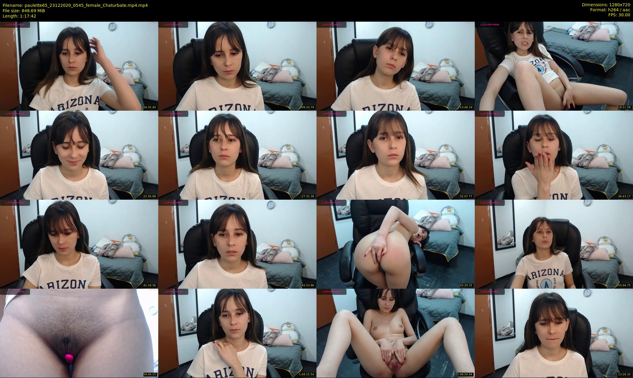 paulette65 — 78 minute Chaturbate female cam show recording, 720p, Dec 23, 2020