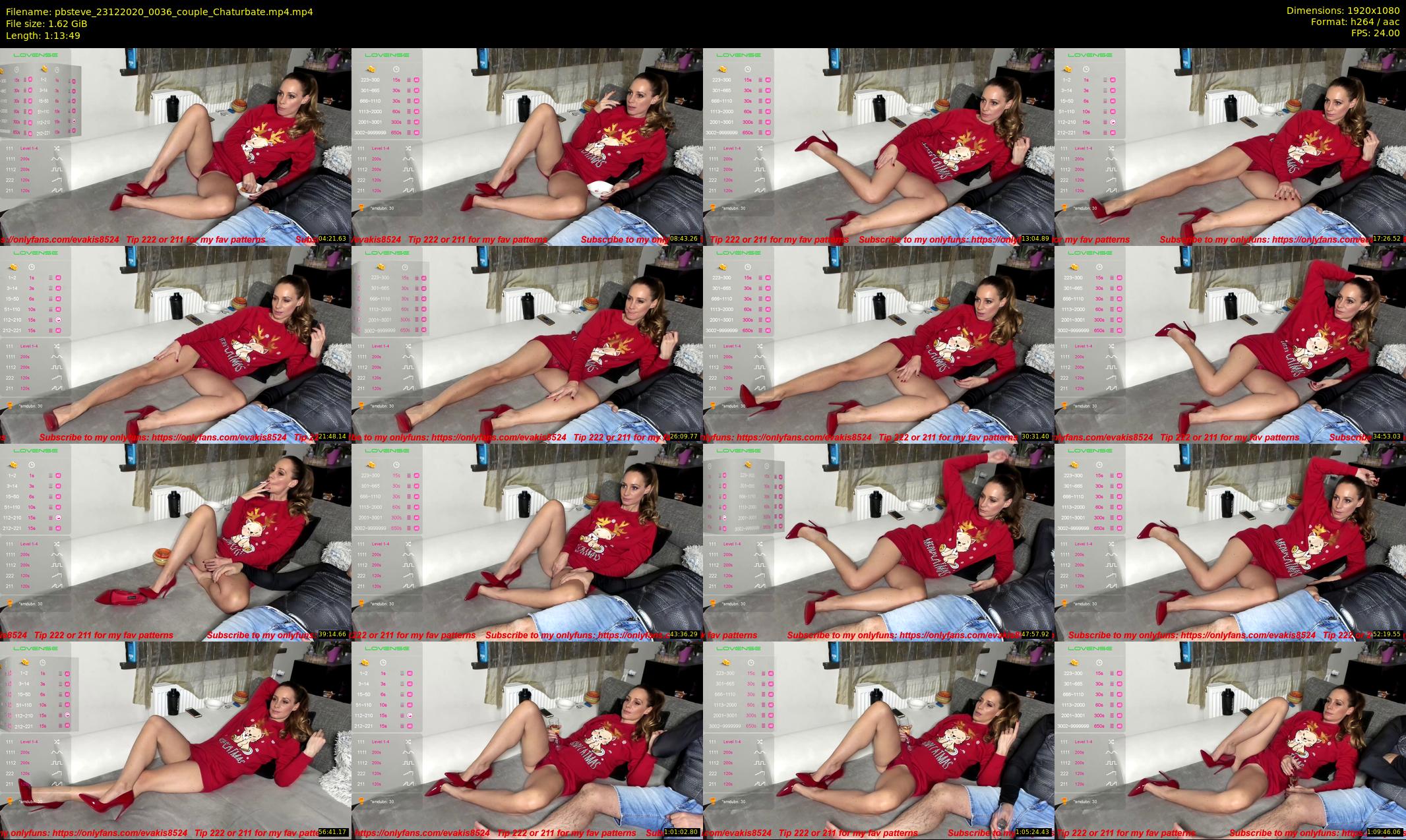 pbsteve — 74 minute Chaturbate couple cam show recording, 1080p, Dec 23, 2020