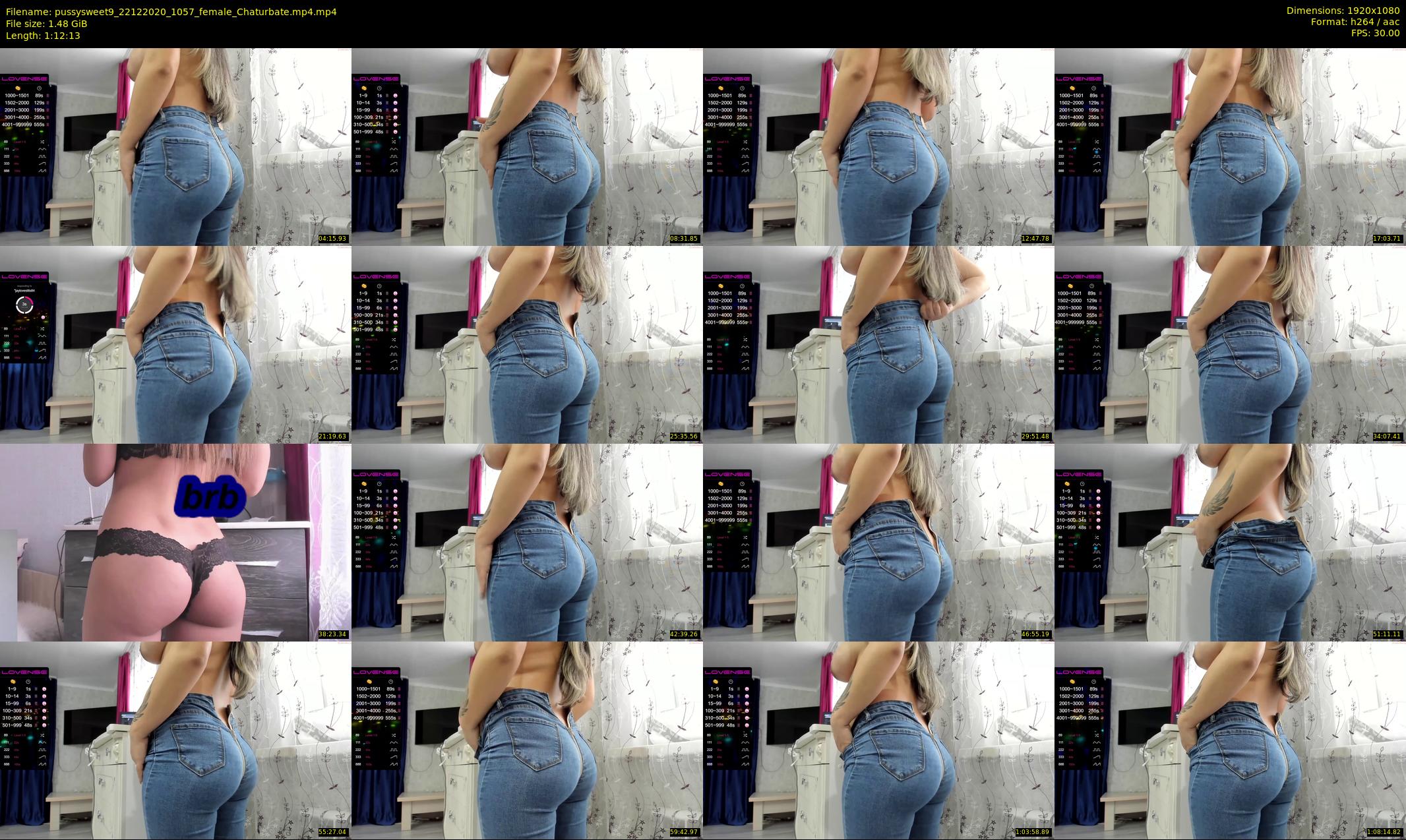 pussysweet9 — 73 minute Chaturbate female cam show recording, 1080p, Dec 22, 2020