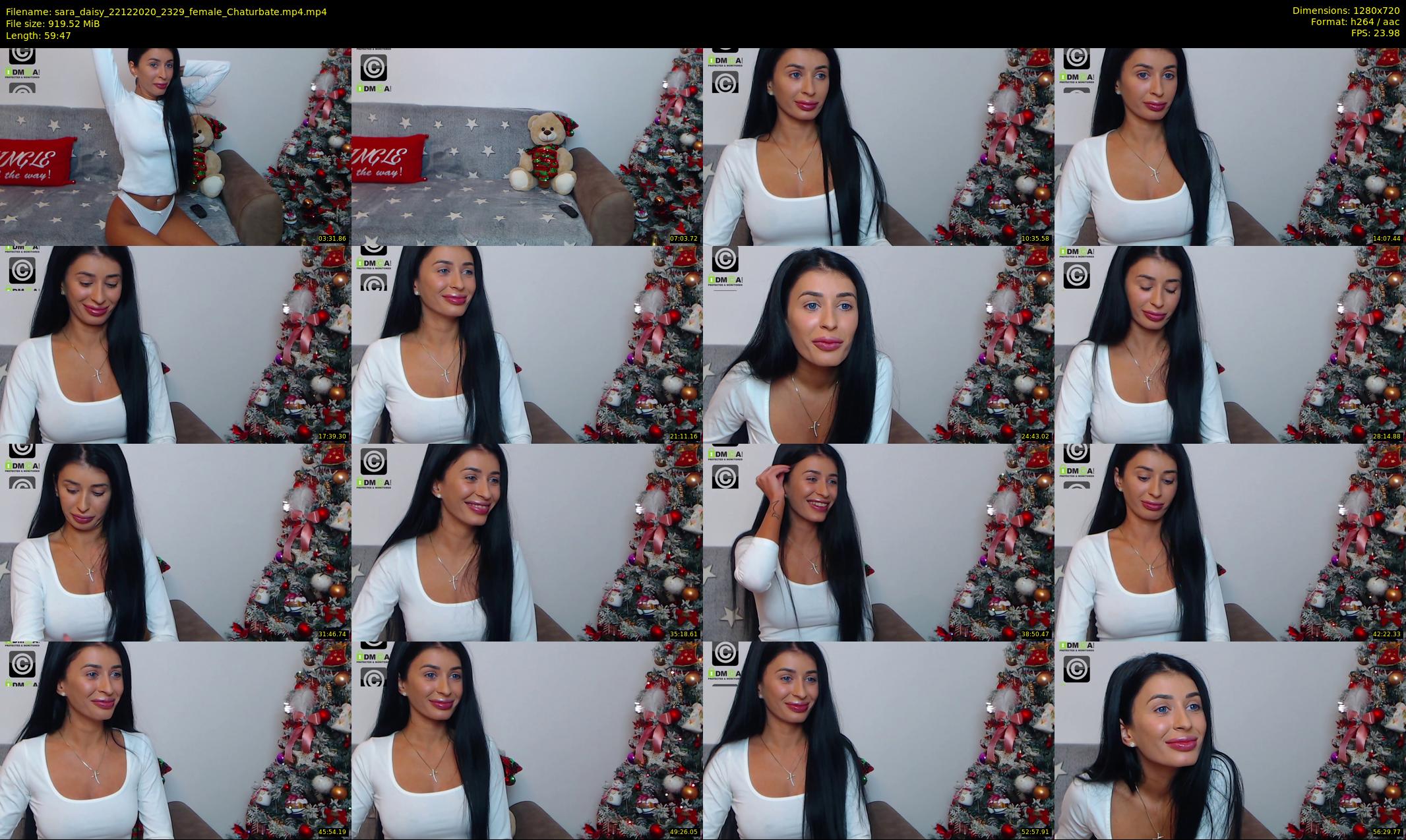 sara_daisy — 60 minute Chaturbate female cam show recording, 720p, Dec 22, 2020