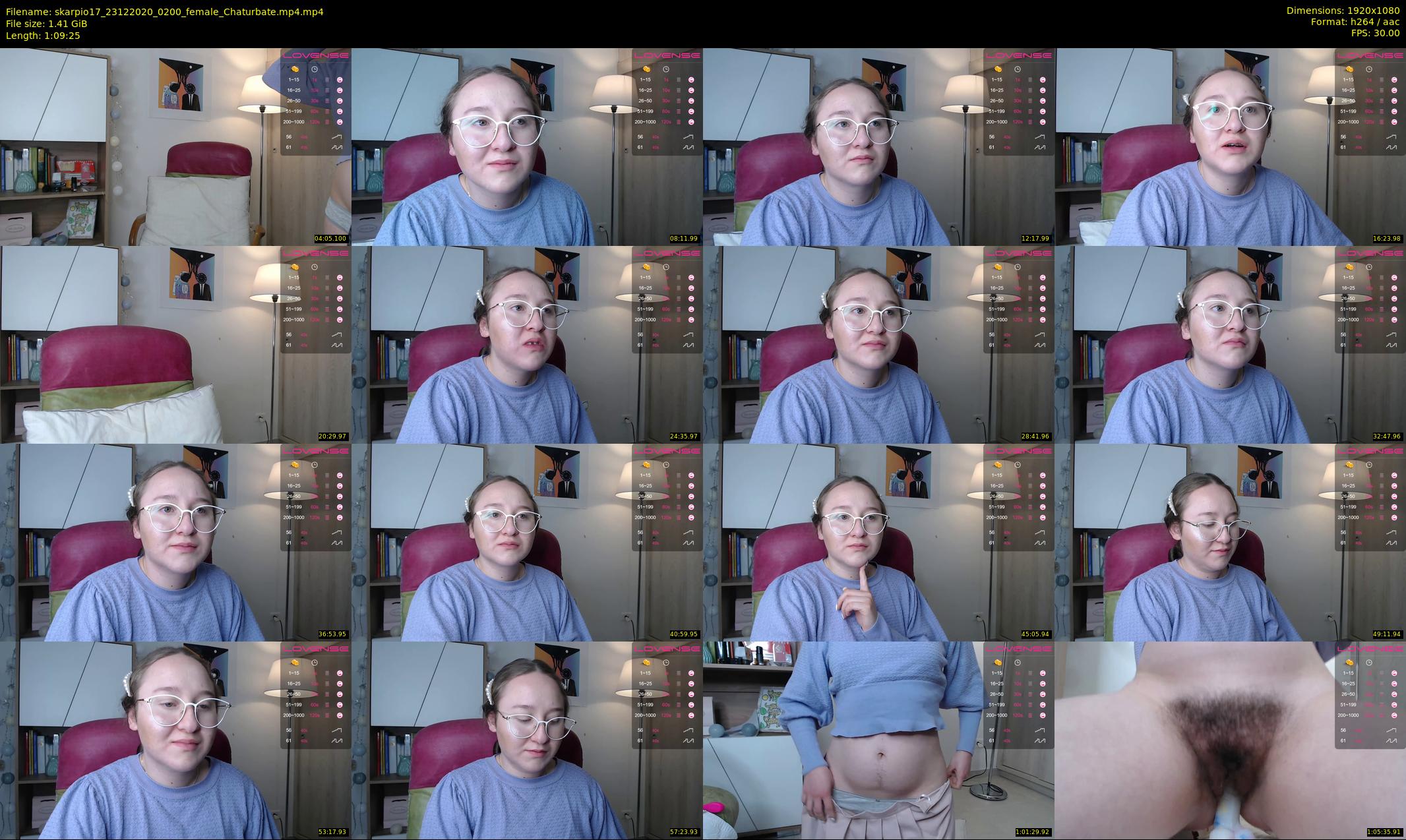 skarpio17 — 70 minute Chaturbate female cam show recording, 1080p, Dec 23, 2020