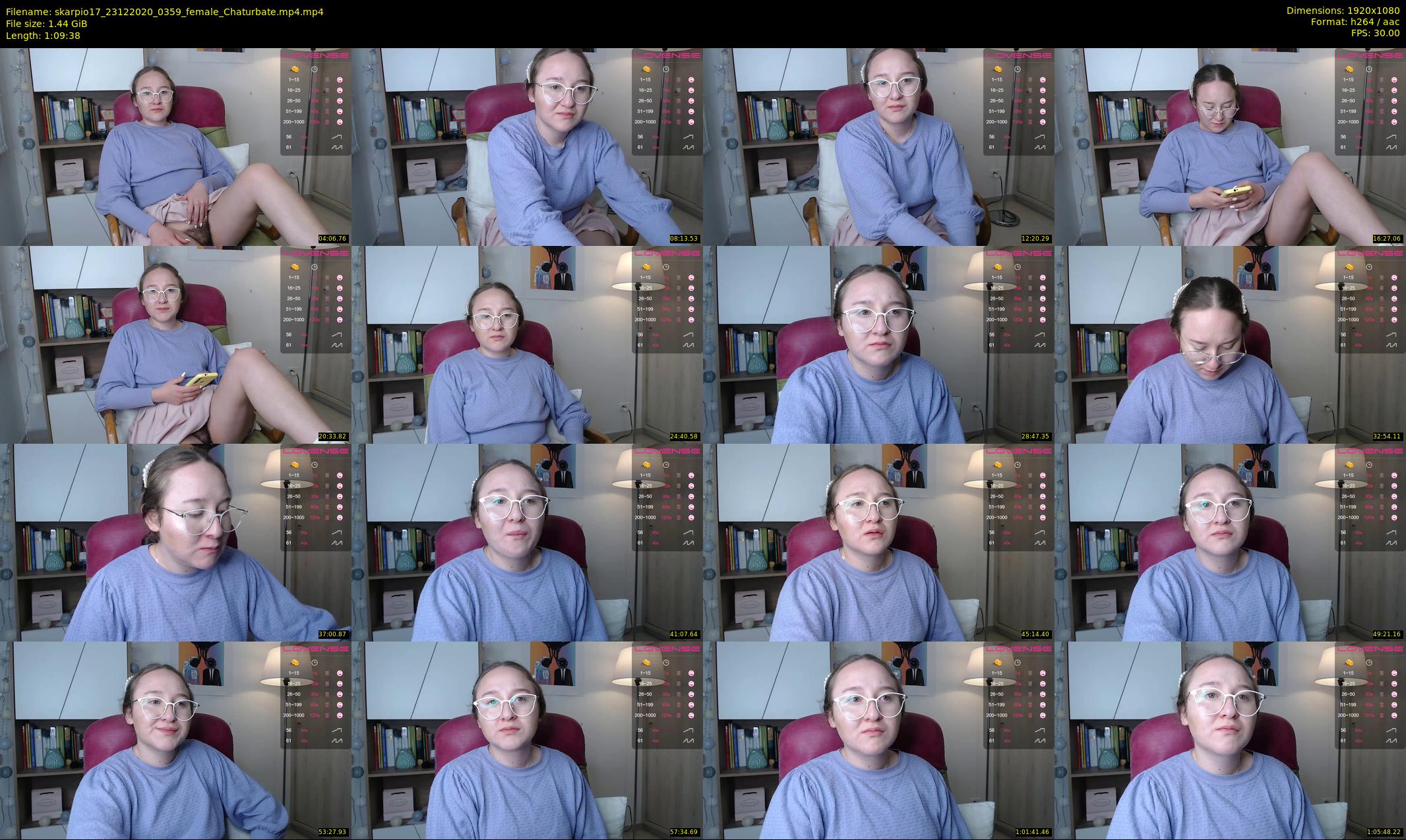 skarpio17 — 70 minute Chaturbate female cam show recording, 1080p, Dec 23, 2020