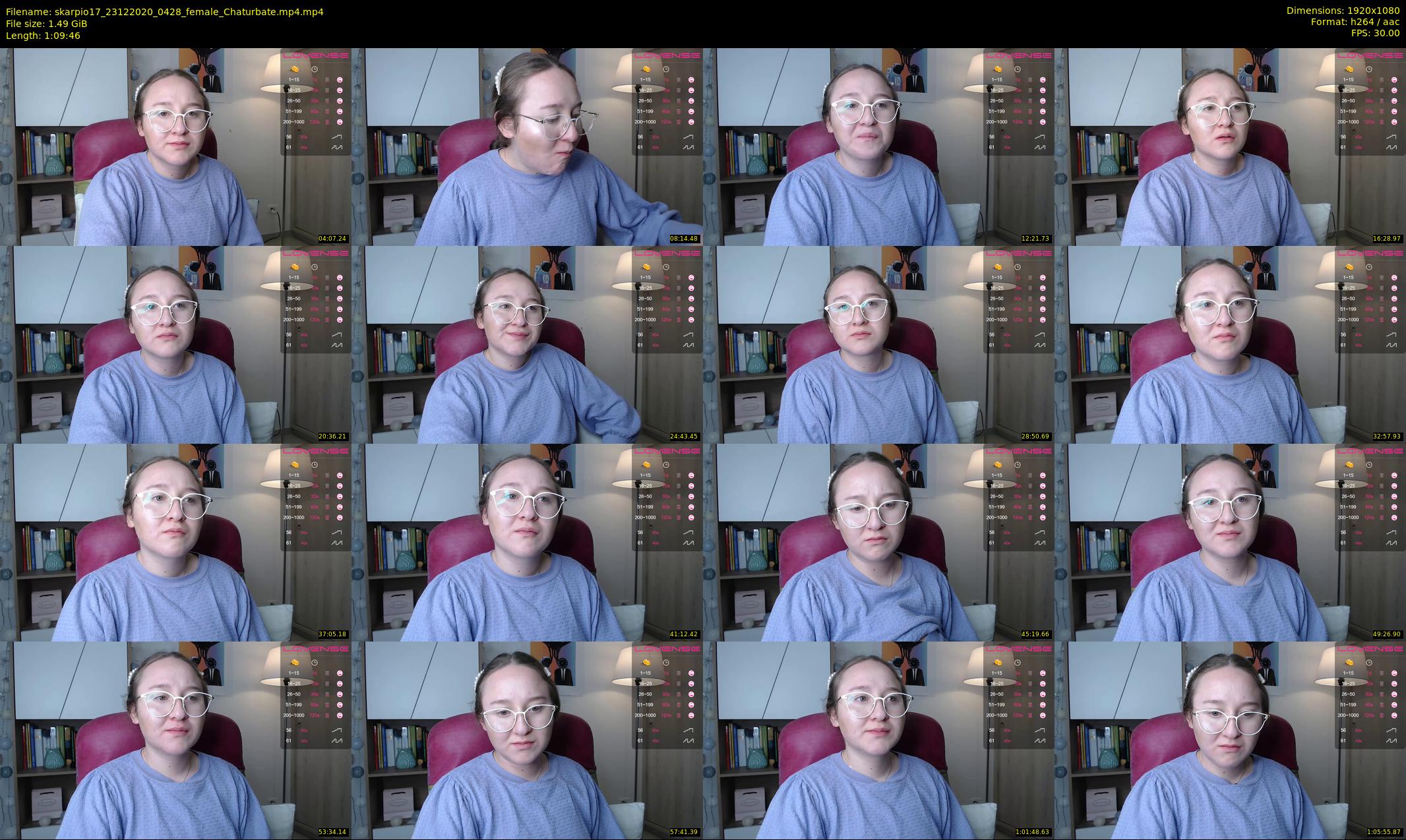 skarpio17 — 70 minute Chaturbate female cam show recording, 1080p, Dec 23, 2020