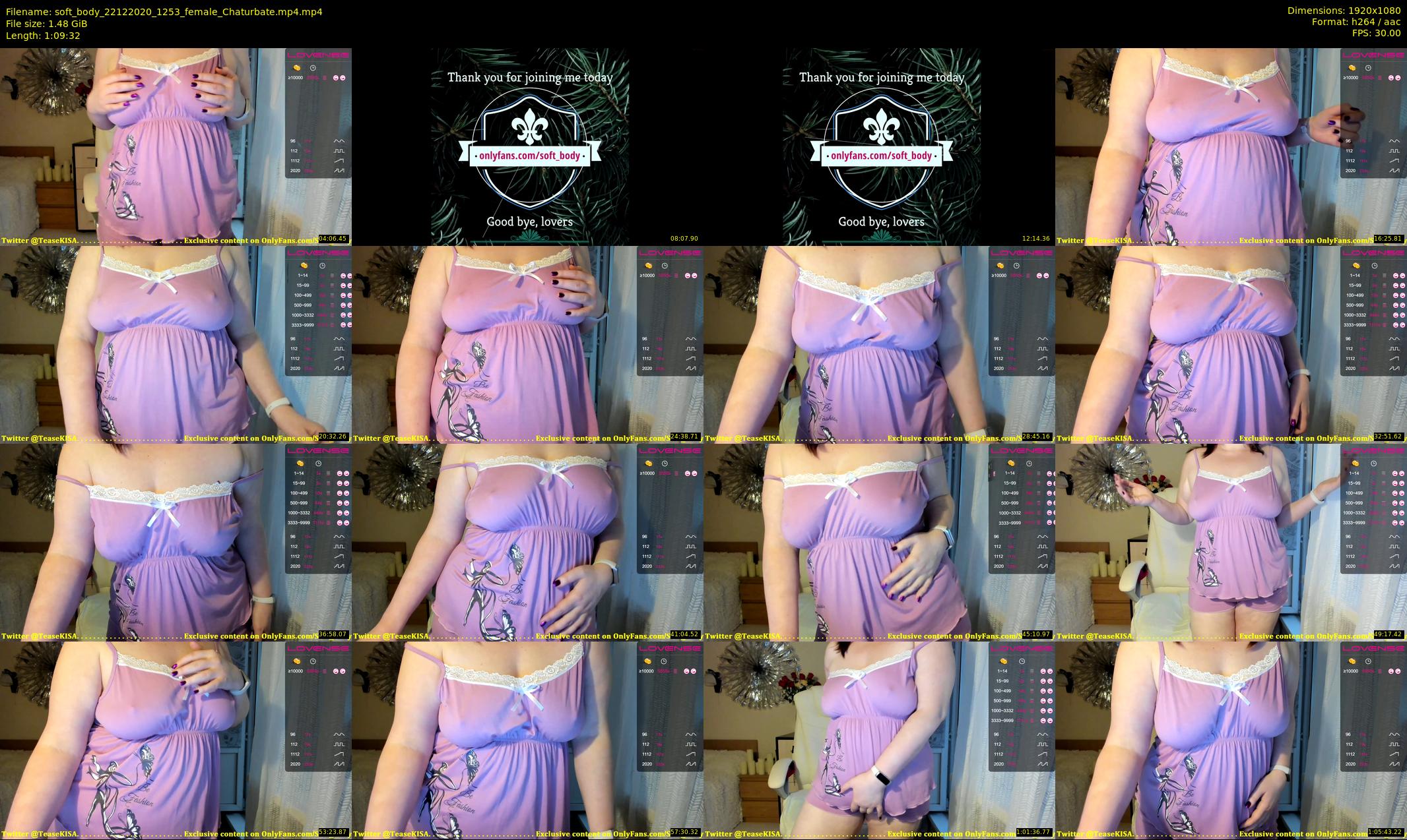 soft_body — 70 minute Chaturbate female cam show recording, 1080p, Dec 22, 2020