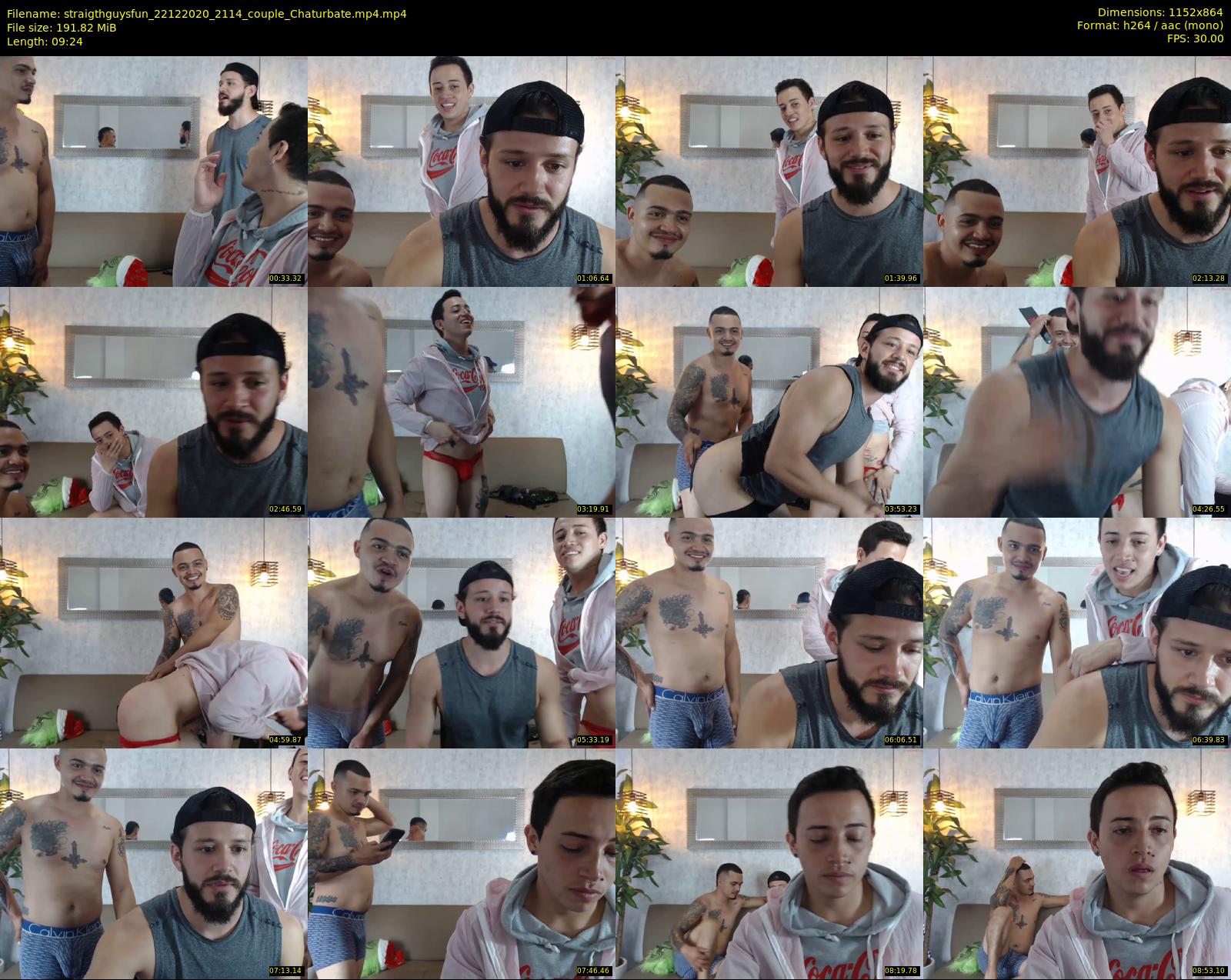straigthguysfun — 10 minute Chaturbate male cam show recording, 720p, Dec 22, 2020