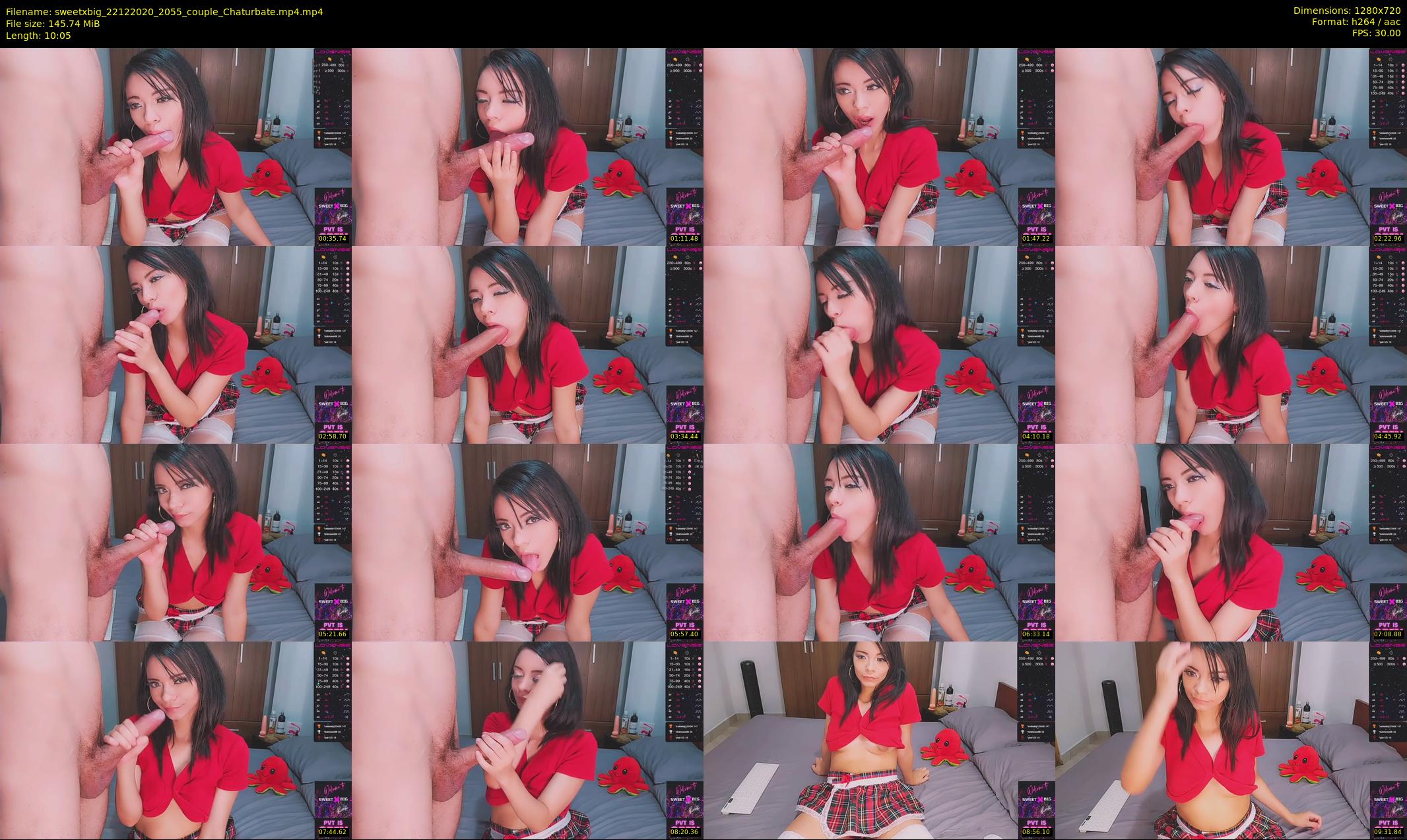 sweetxbig — 11 minute Chaturbate couple cam show recording, 720p, Dec 22, 2020