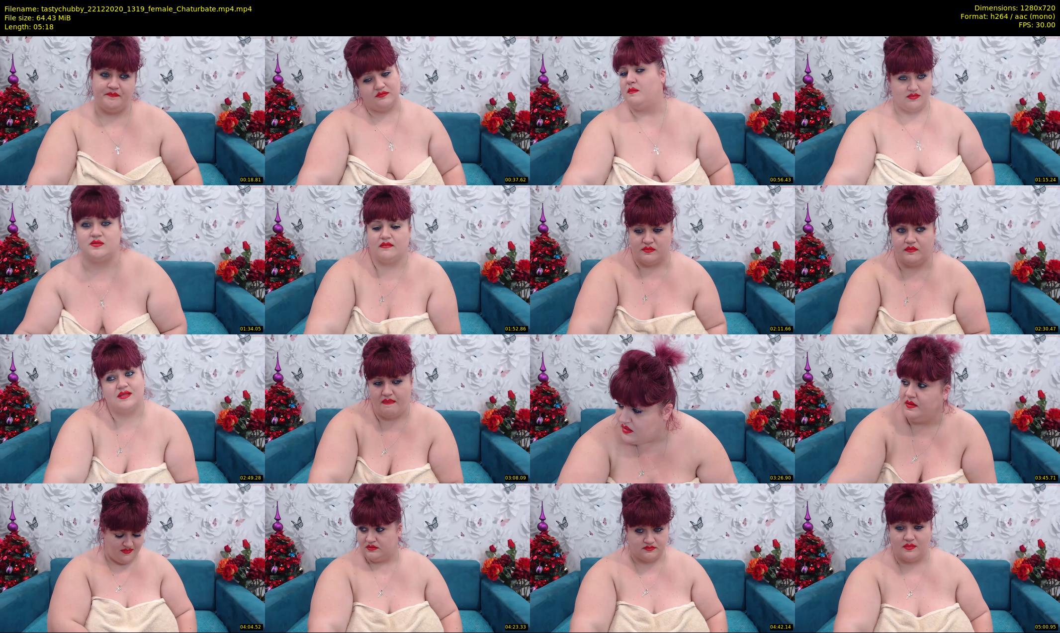 tastychubby — 6 minute Chaturbate female cam show recording, 720p, Dec 22, 2020