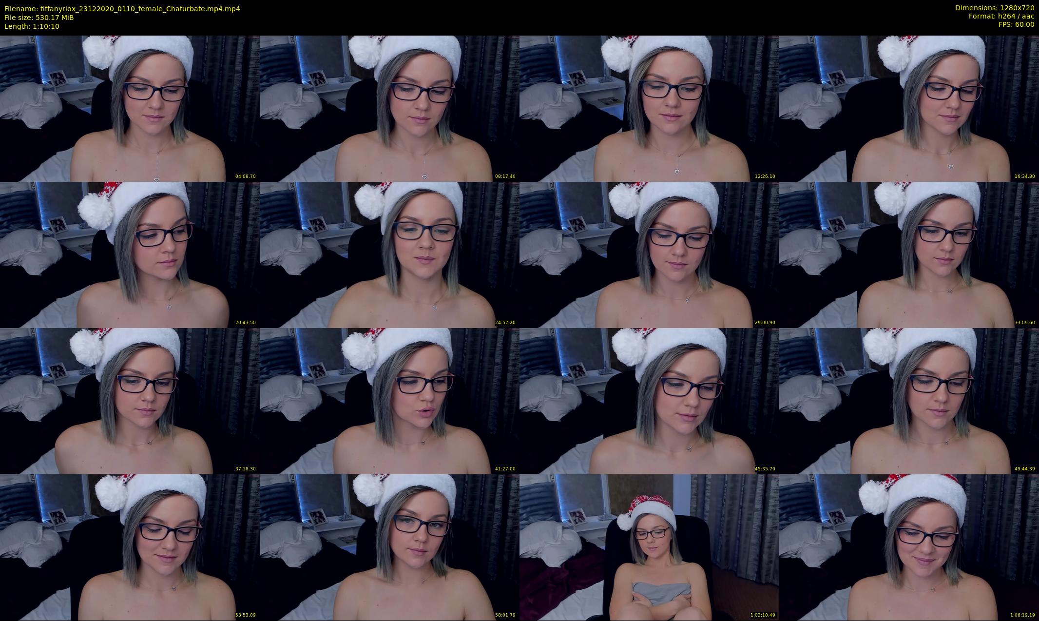 tiffanyriox — 71 minute Chaturbate female cam show recording, 720p, Dec 23, 2020