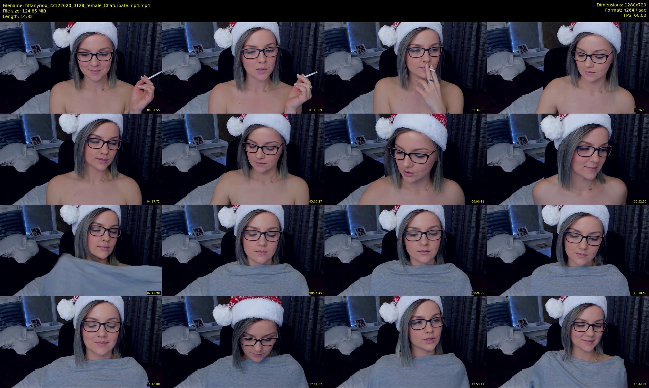 tiffanyriox — 15 minute Chaturbate female cam show recording, 720p, Dec 23, 2020