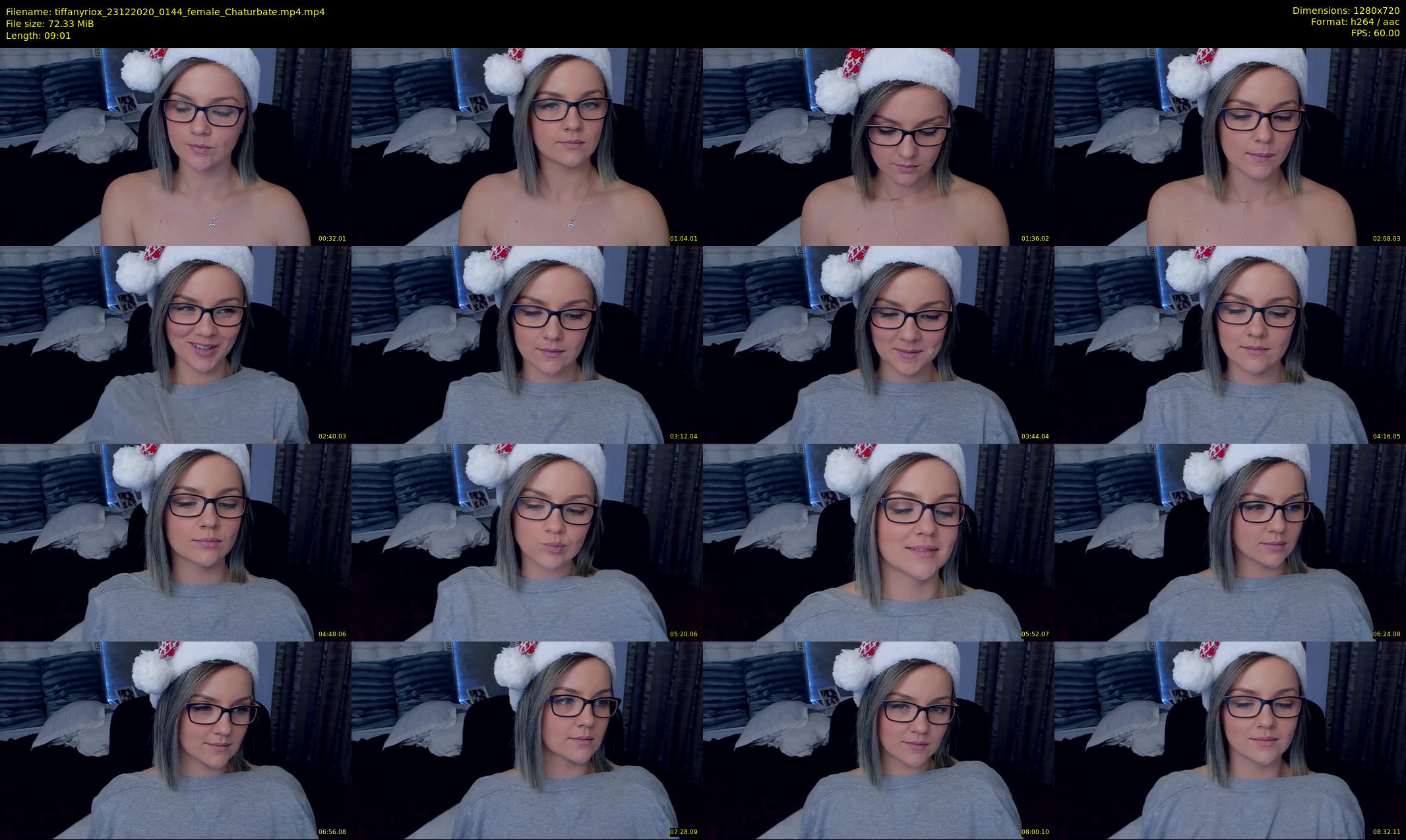 tiffanyriox — 10 minute Chaturbate female cam show recording, 720p, Dec 23, 2020