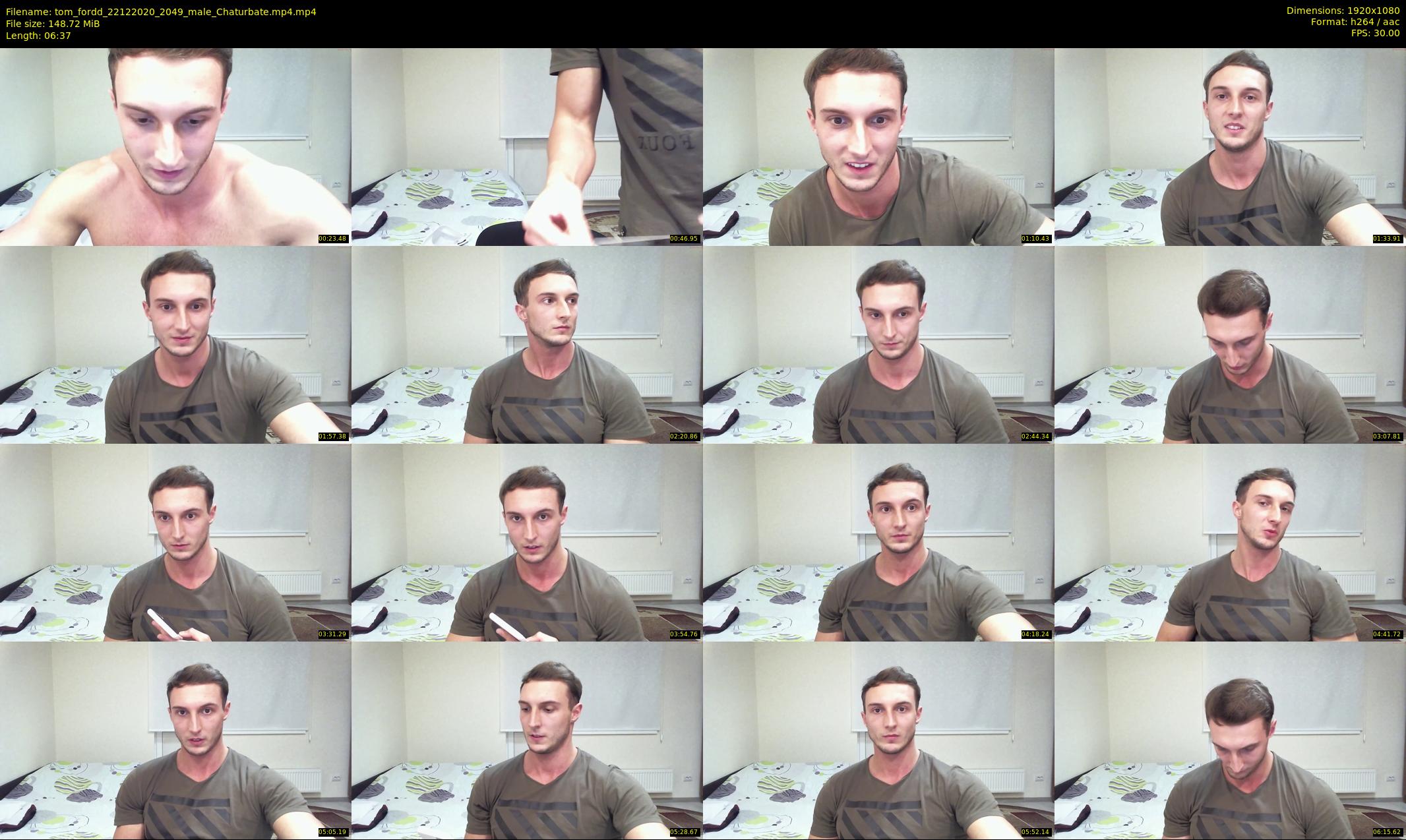 tom_fordd — 7 minute Chaturbate male cam show recording, 1080p, Dec 22, 2020