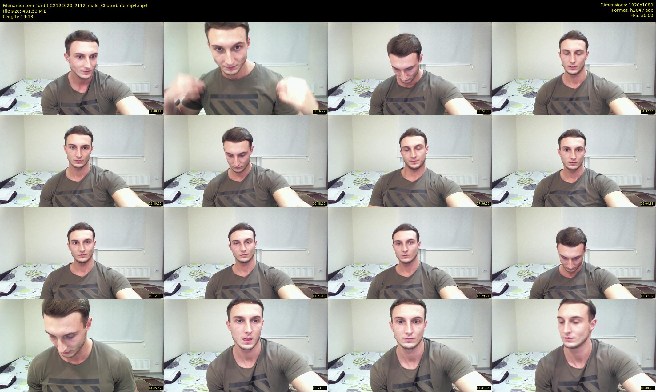 tom_fordd — 20 minute Chaturbate male cam show recording, 1080p, Dec 22, 2020