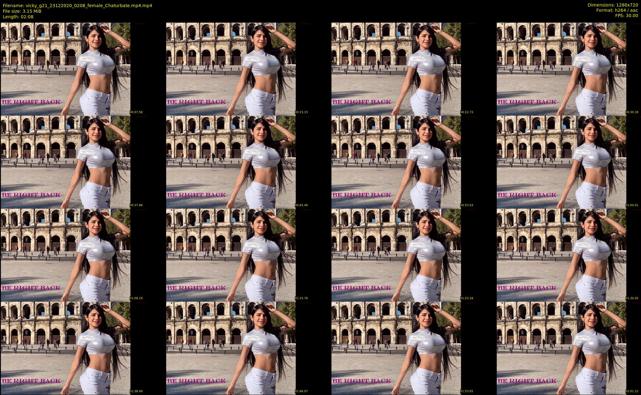 vicky_g21 — 3 minute Chaturbate female cam show recording, 720p, Dec 23, 2020