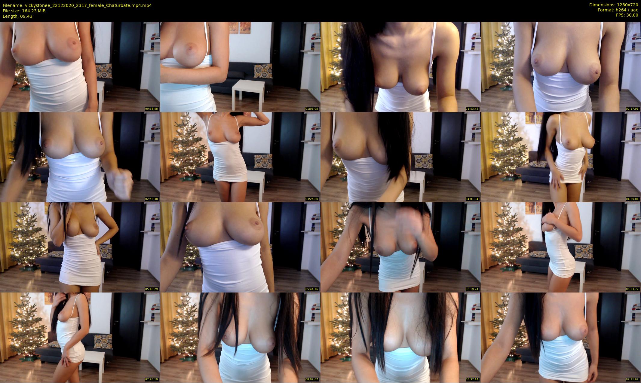 vickystonee — 10 minute Chaturbate female cam show recording, 720p, Dec 22, 2020