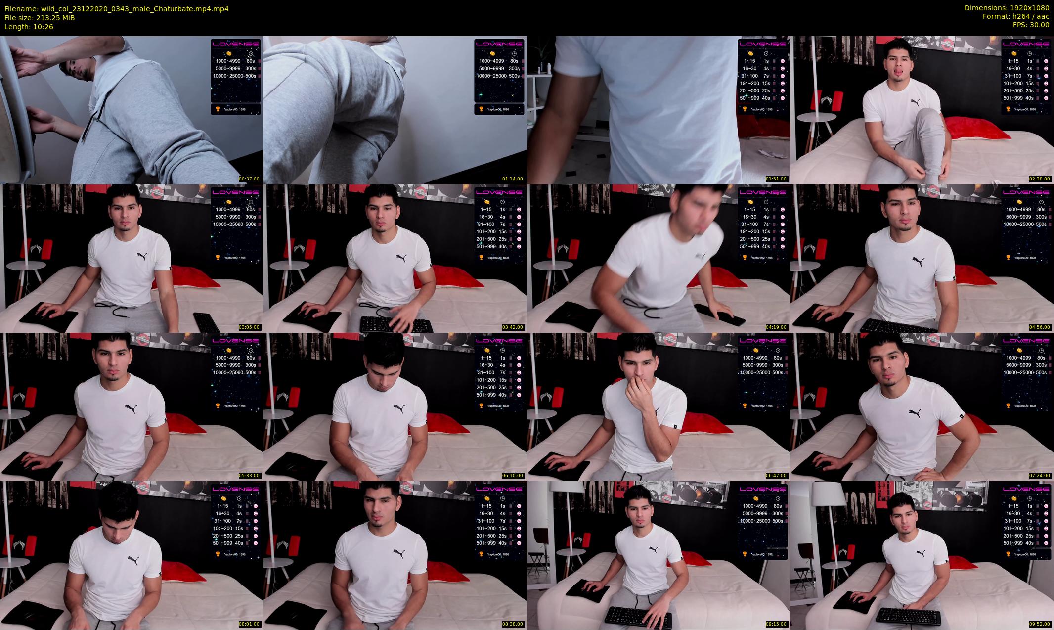 wild_col — 11 minute Chaturbate male cam show recording, 1080p, Dec 23, 2020