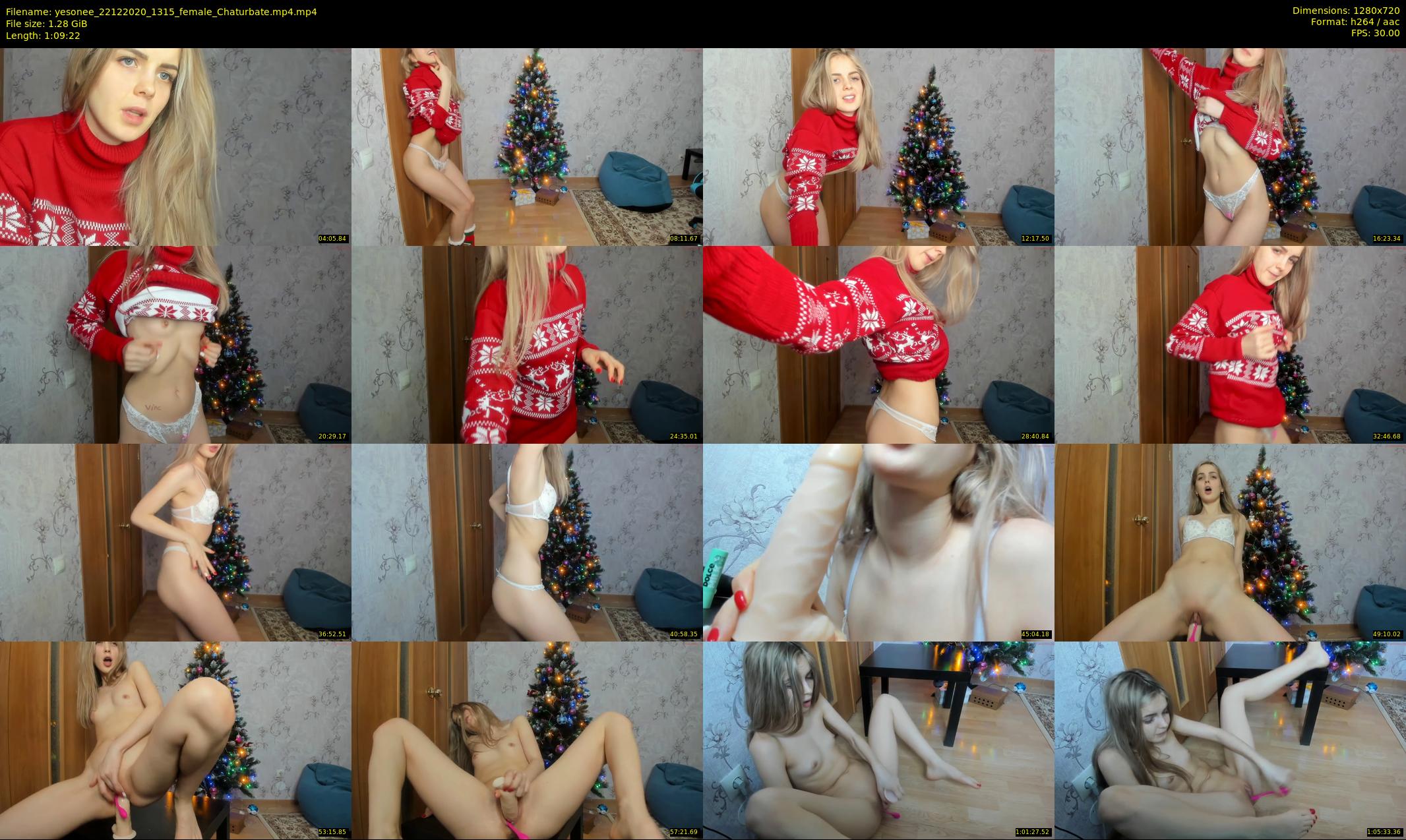 yesonee — 70 minute Chaturbate female cam show recording, 720p, Dec 22, 2020