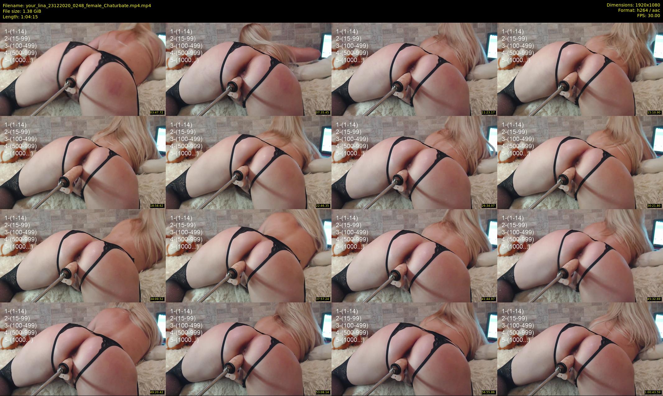 your_lina — 65 minute Chaturbate female cam show recording, 1080p, Dec 23, 2020