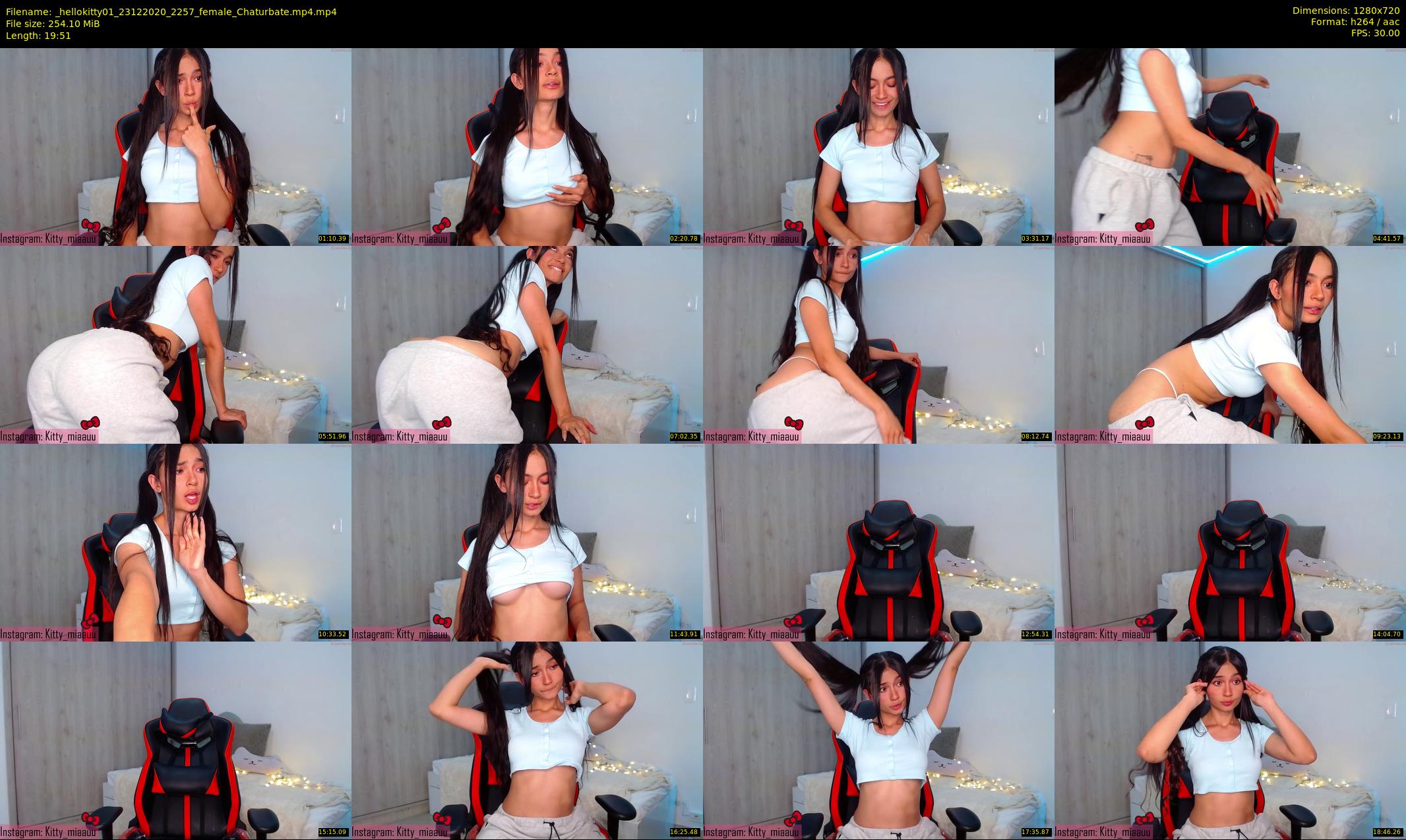_hellokitty01 — 20 minute Chaturbate female cam show recording, 720p, Dec 23, 2020
