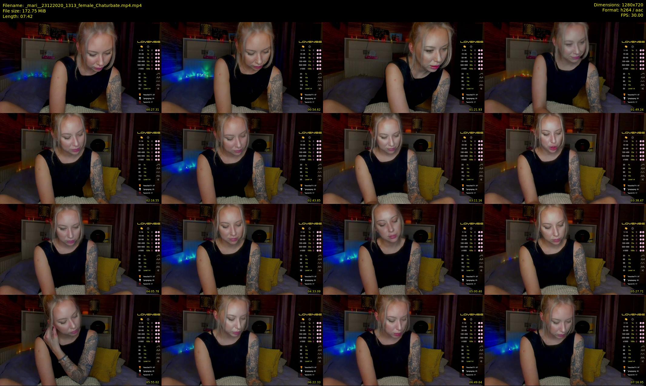 _mari_ — 8 minute Chaturbate female cam show recording, 720p, Dec 23, 2020