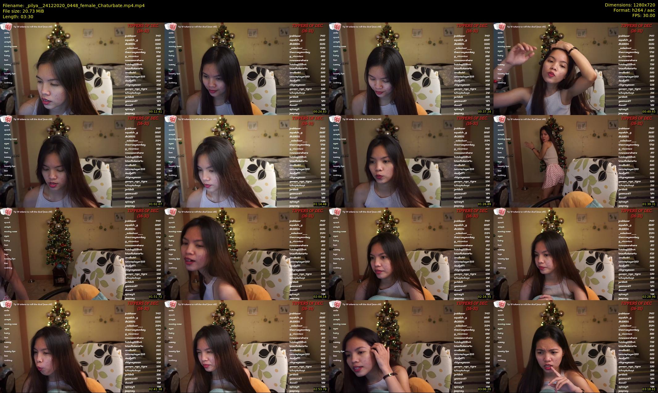 _pilya_ — 4 minute Chaturbate female cam show recording, 720p, Dec 24, 2020