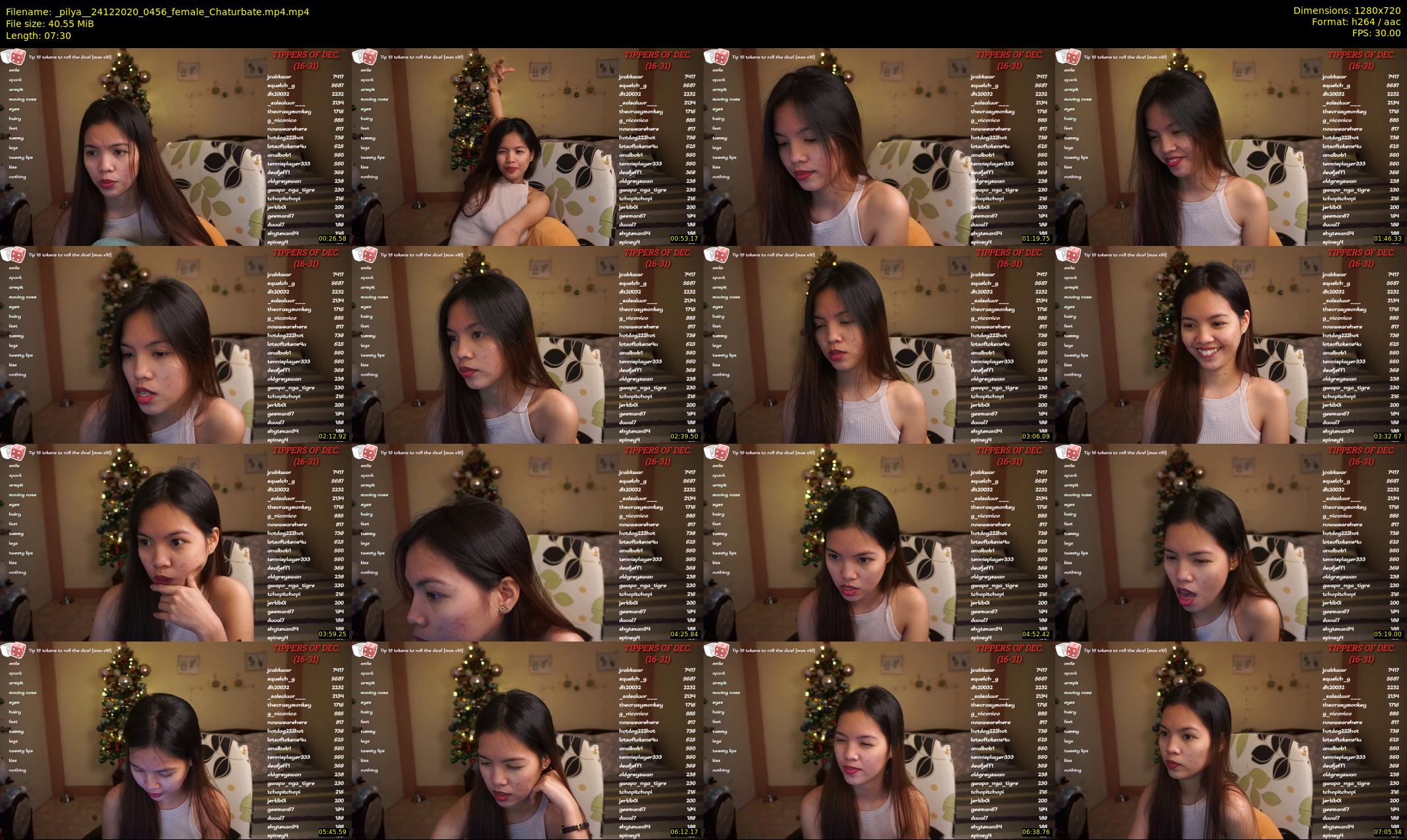 _pilya_ — 8 minute Chaturbate female cam show recording, 720p, Dec 24, 2020