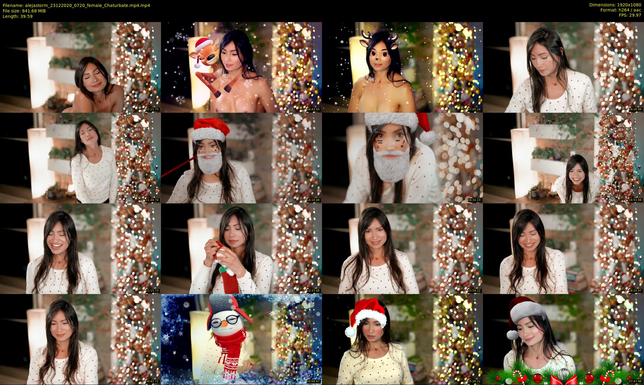 alejastorm — 40 minute Chaturbate female cam show recording, 1080p, Dec 23, 2020