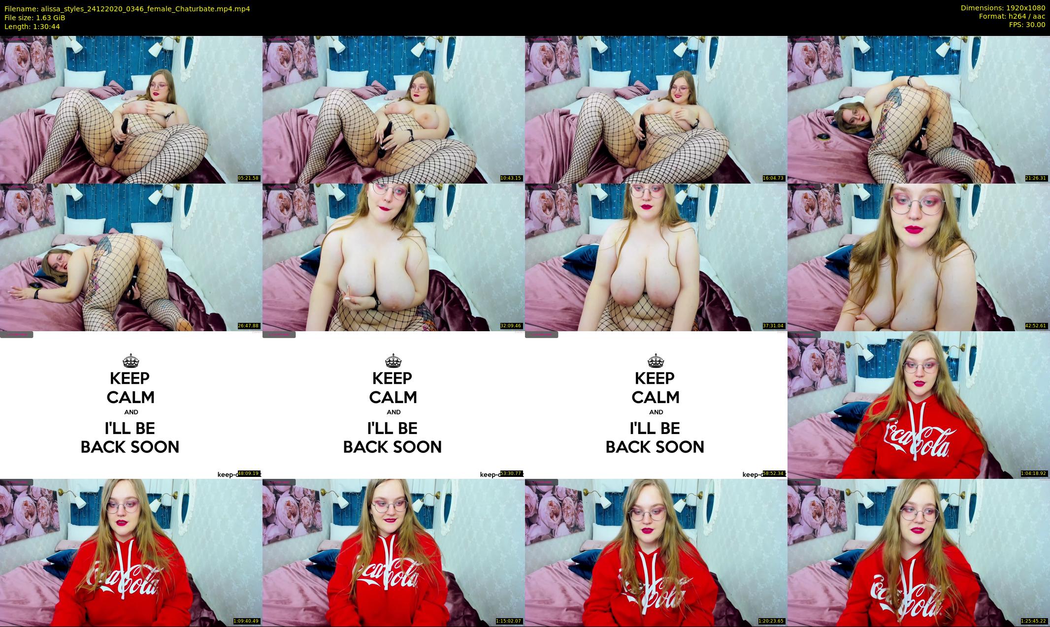 alissa_styles — 91 minute Chaturbate female cam show recording, 1080p, Dec 24, 2020