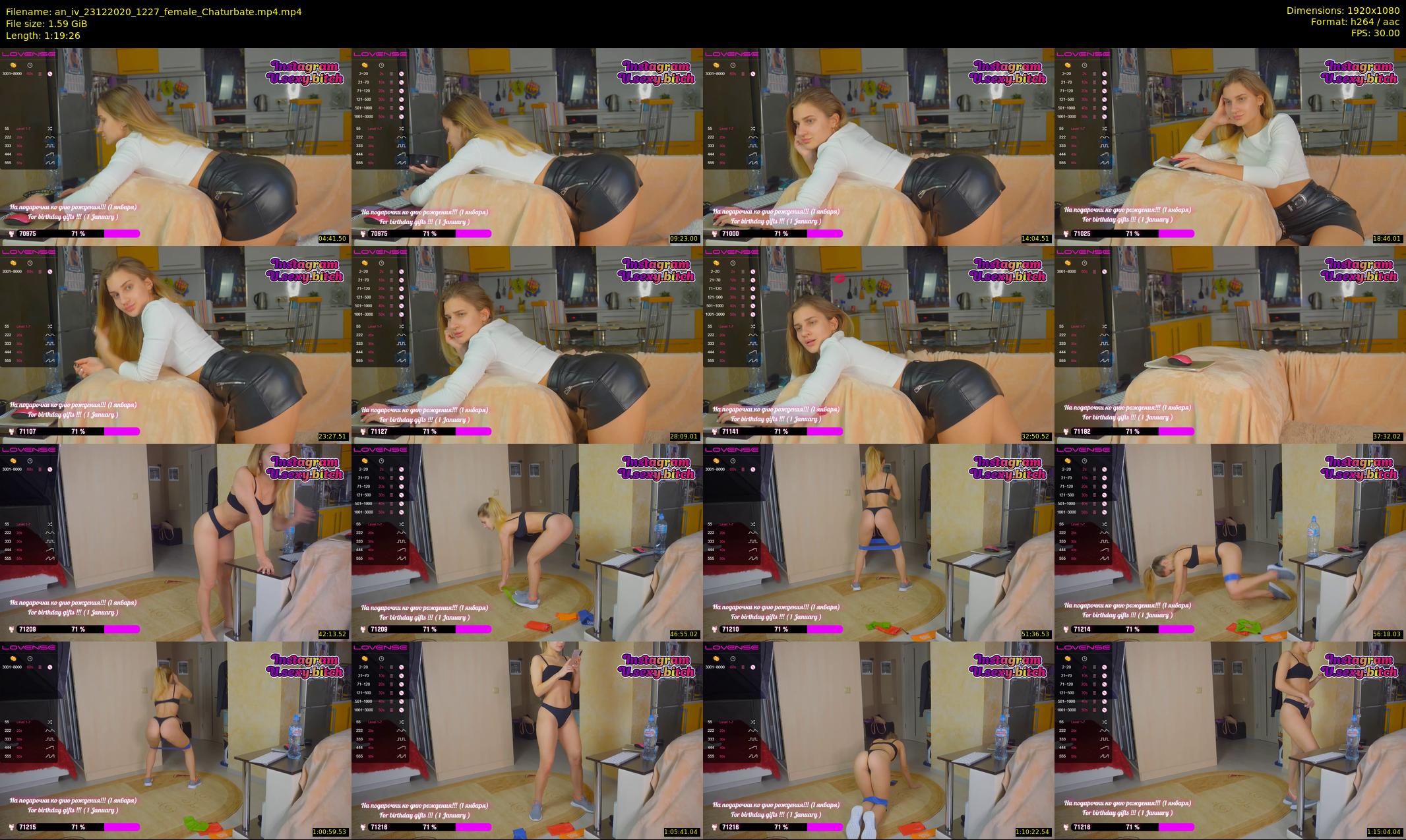 an_iv — 80 minute Chaturbate female cam show recording, 1080p, Dec 23, 2020